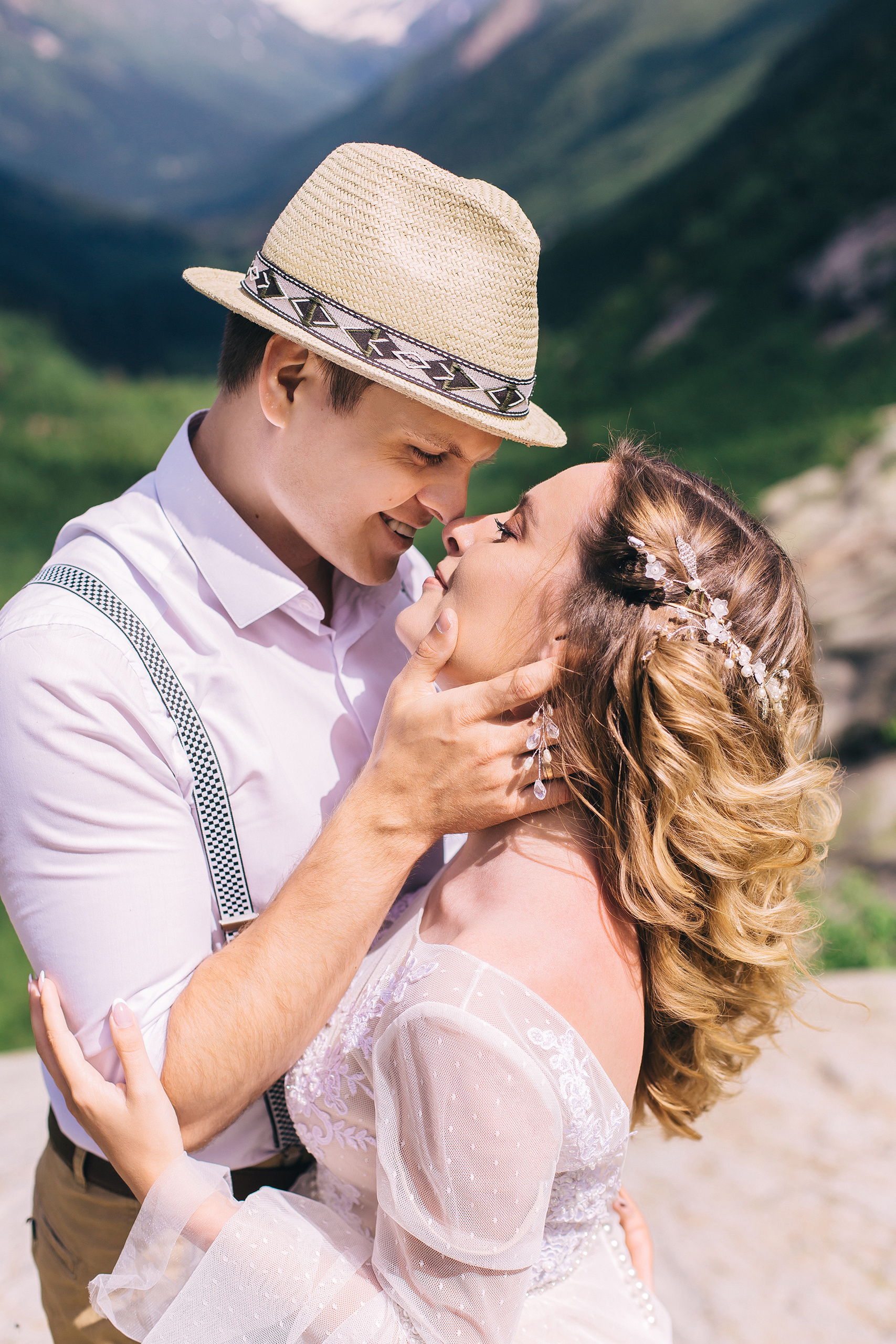 Алина и Сергей. Домбай. Свадебный фотограф и видеограф Когай Дмитрий и Юлия