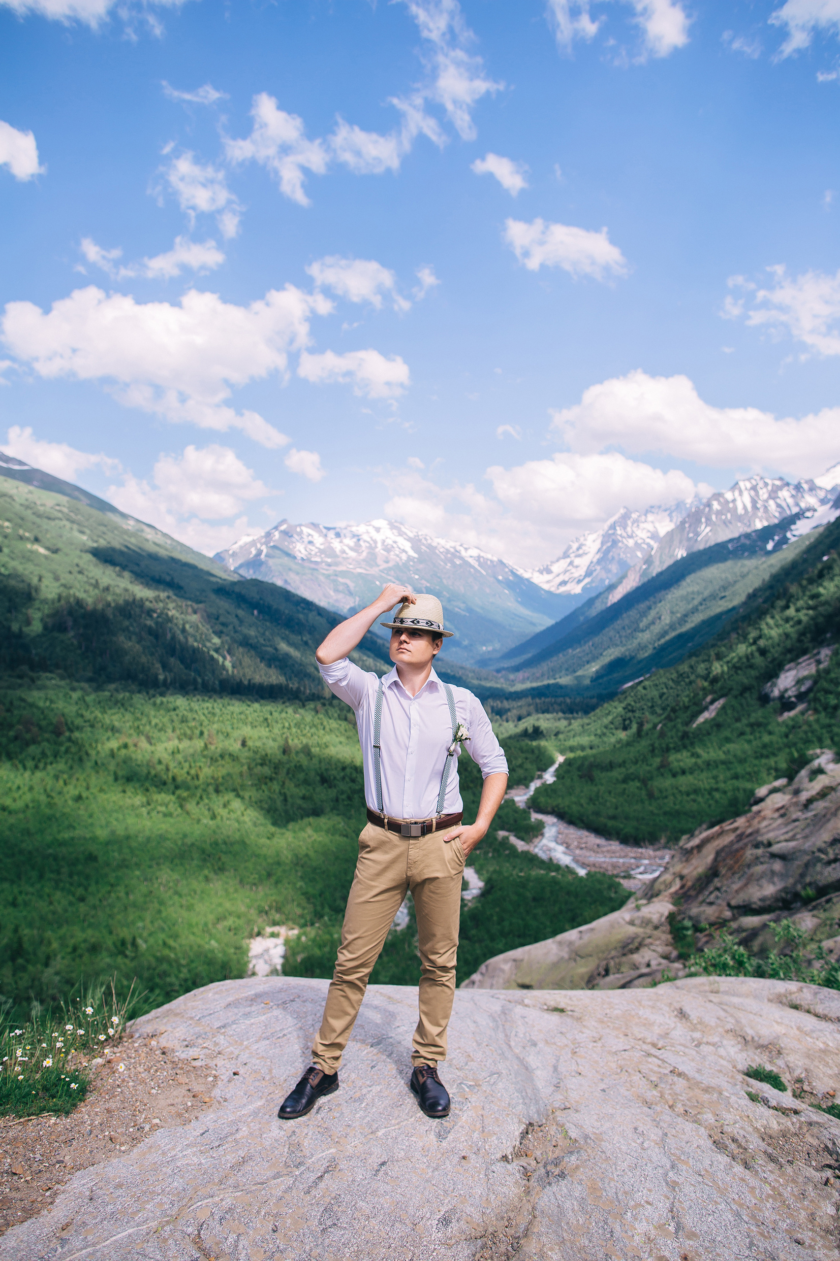 Алина и Сергей. Домбай. Свадебный фотограф и видеограф Когай Дмитрий и Юлия