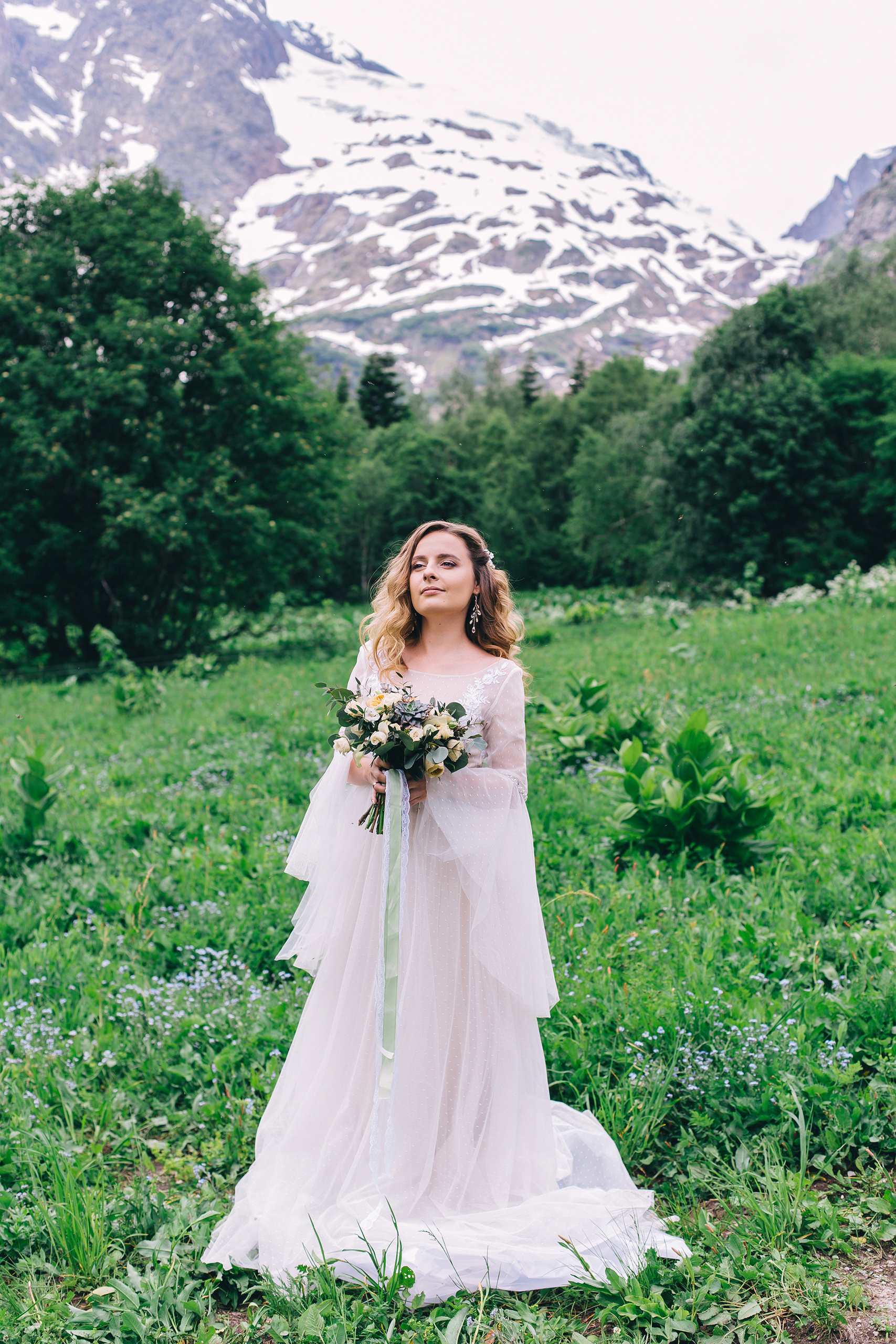 Алина и Сергей. Домбай. Свадебный фотограф и видеограф Когай Дмитрий и Юлия