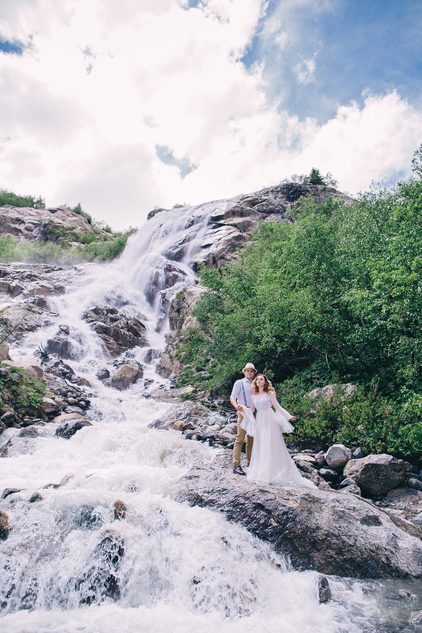 Алина и Сергей. Домбай. Свадебный фотограф и видеограф Когай Дмитрий и Юлия