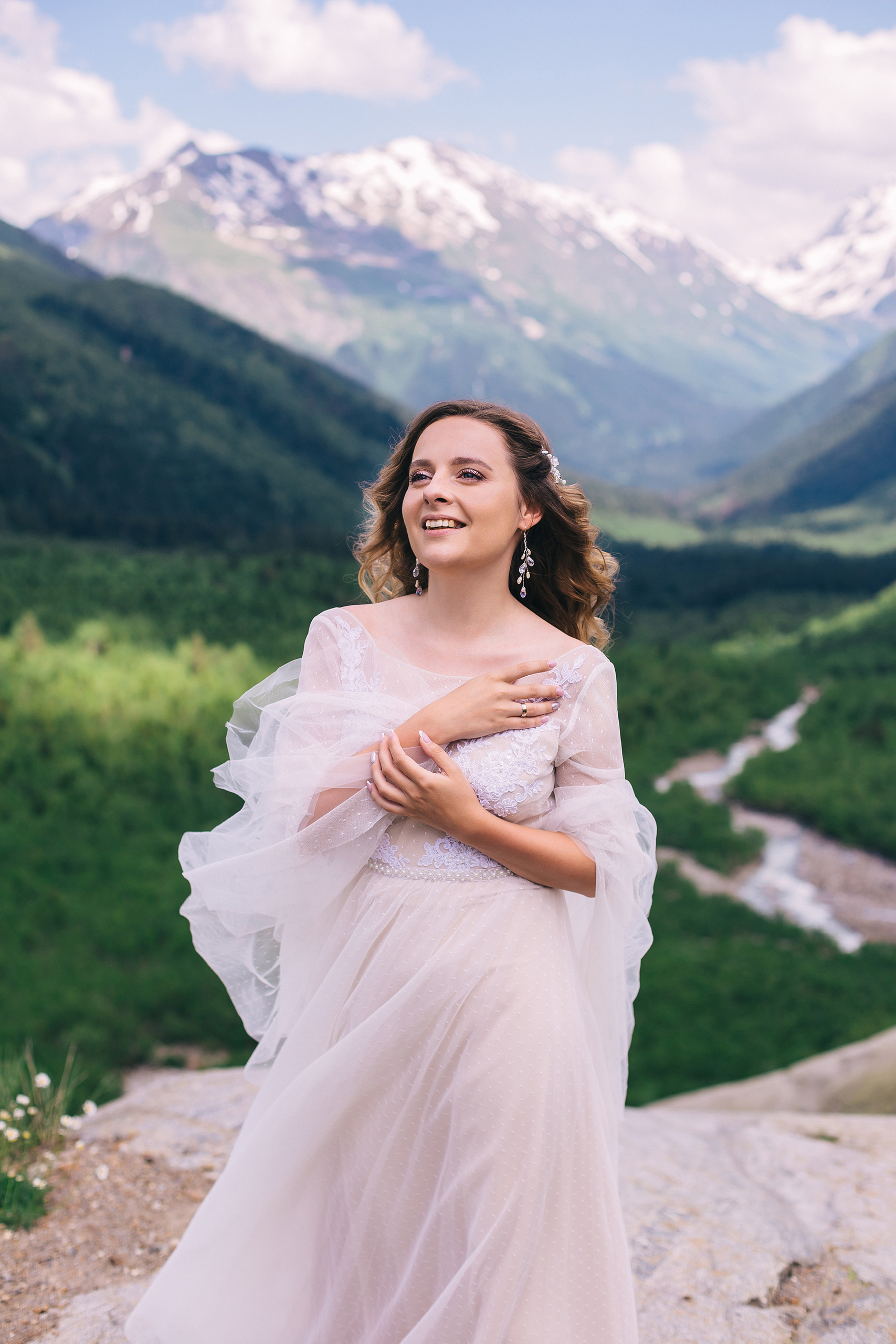 Алина и Сергей. Домбай. Свадебный фотограф и видеограф Когай Дмитрий и Юлия