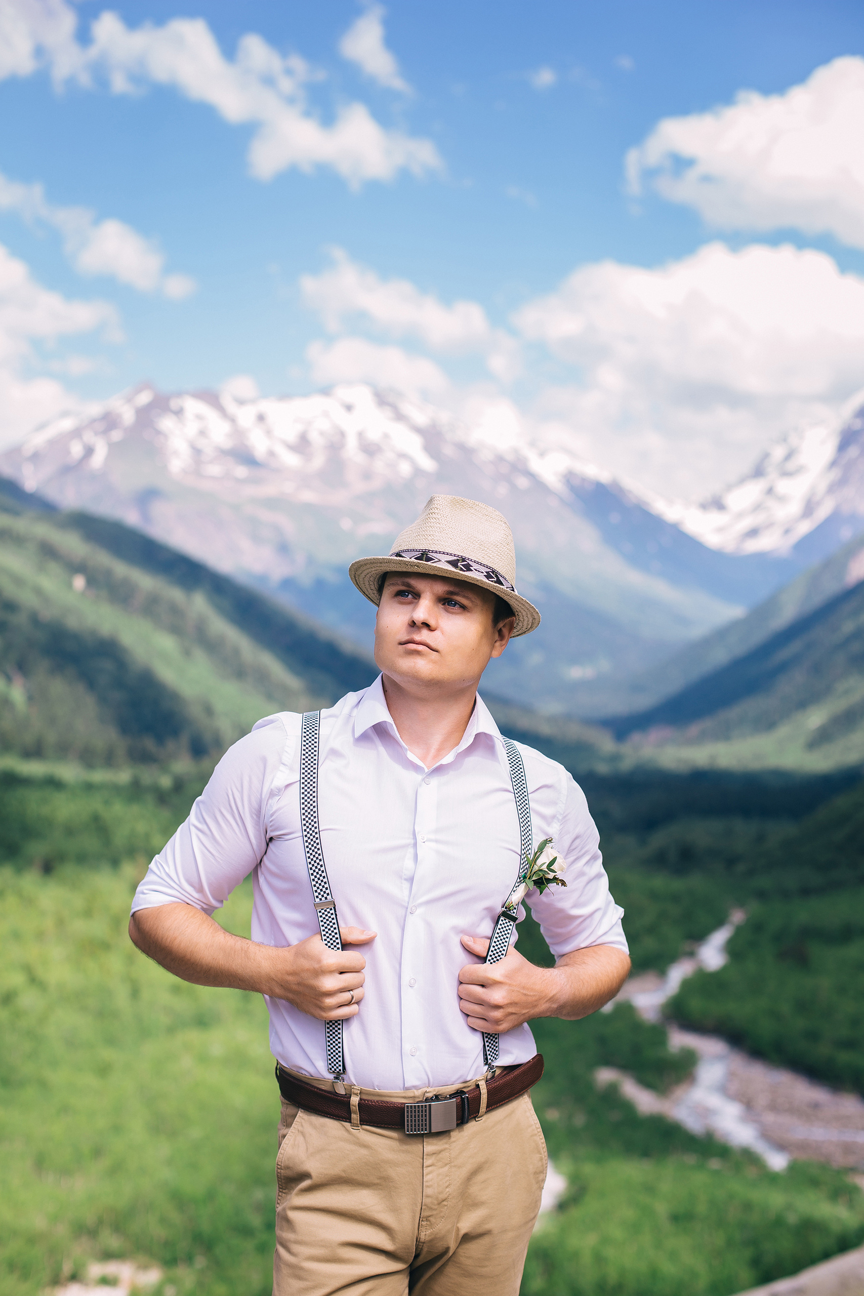 Алина и Сергей. Домбай. Свадебный фотограф и видеограф Когай Дмитрий и Юлия