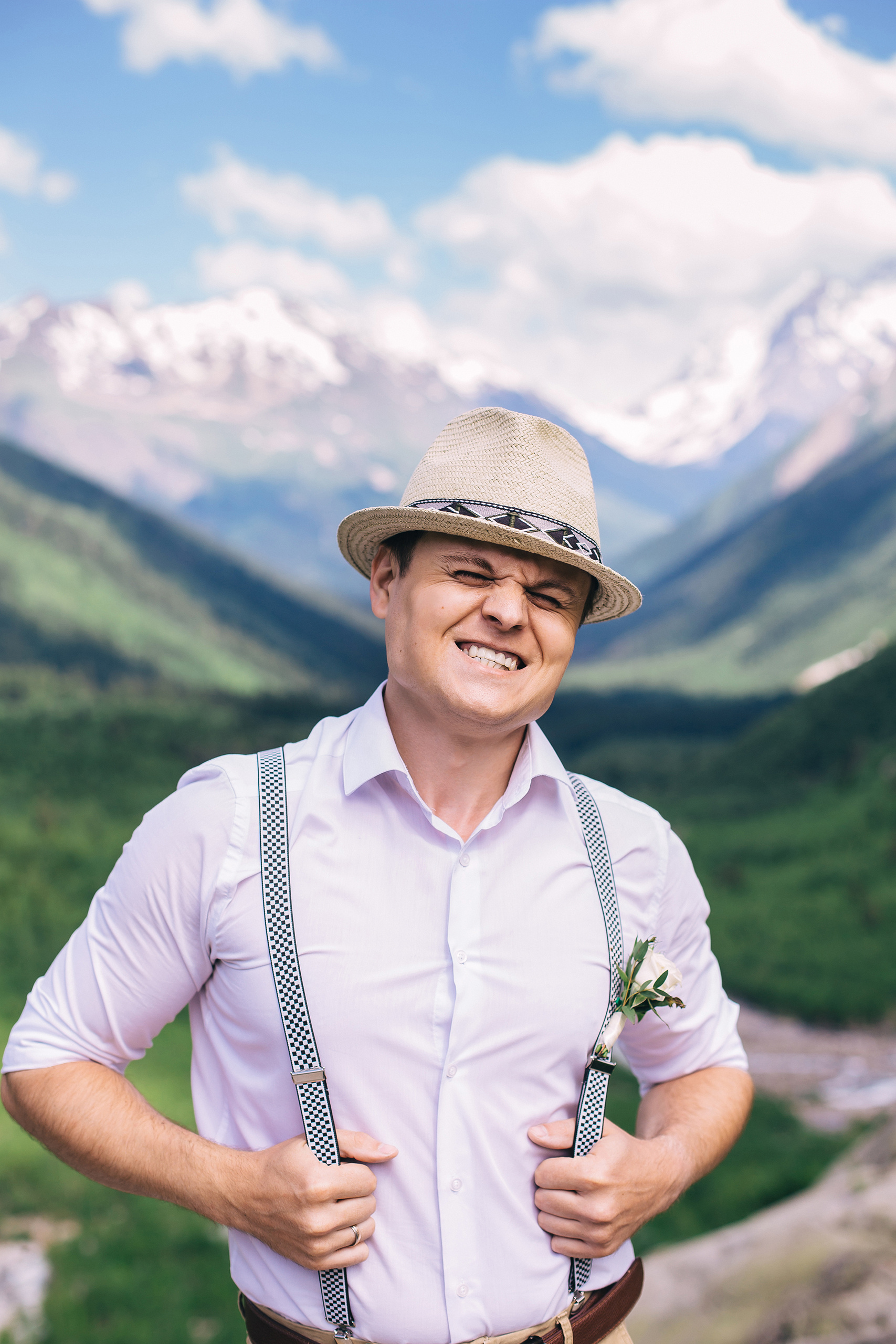 Алина и Сергей. Домбай. Свадебный фотограф и видеограф Когай Дмитрий и Юлия