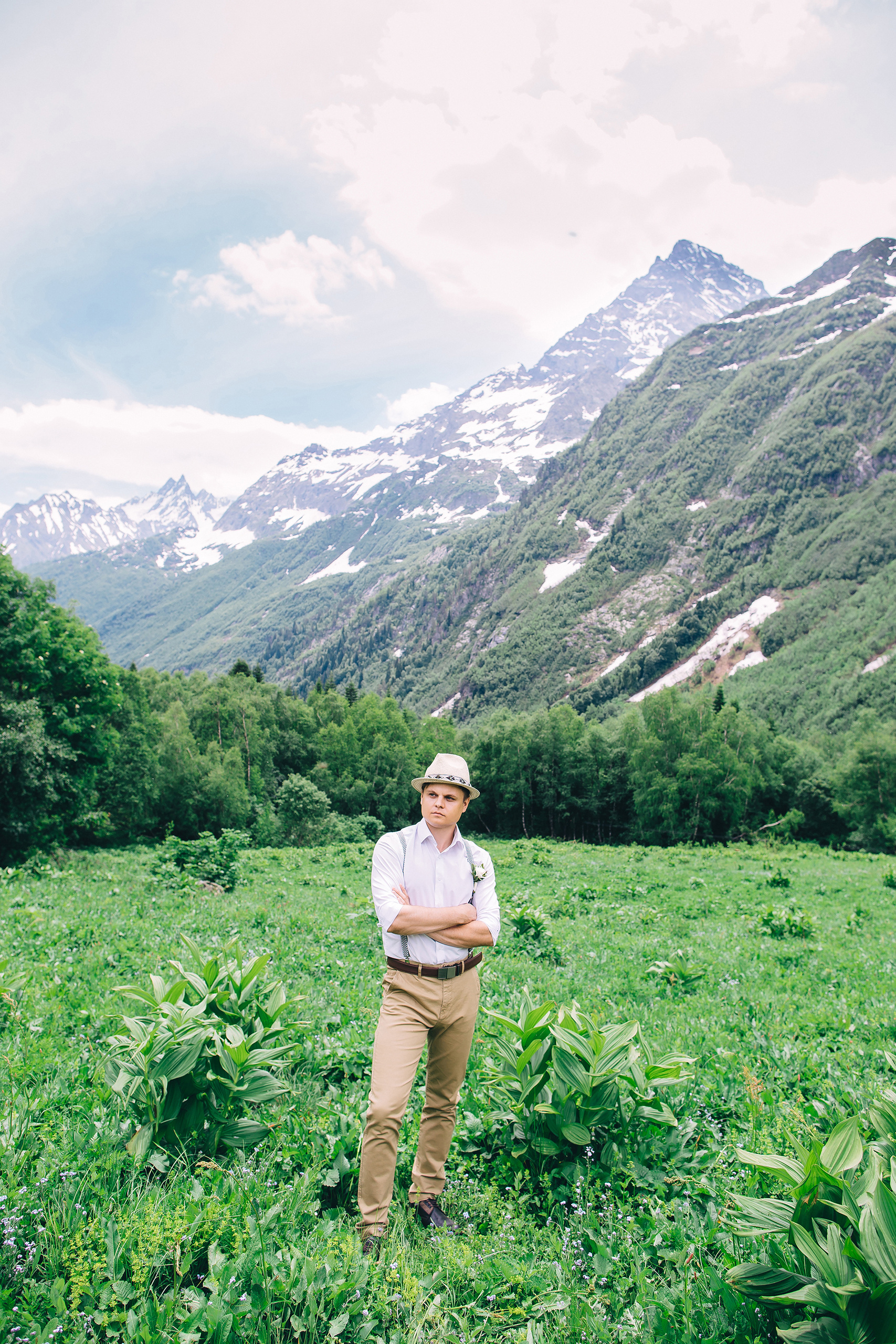 Алина и Сергей. Домбай. Свадебный фотограф и видеограф Когай Дмитрий и Юлия