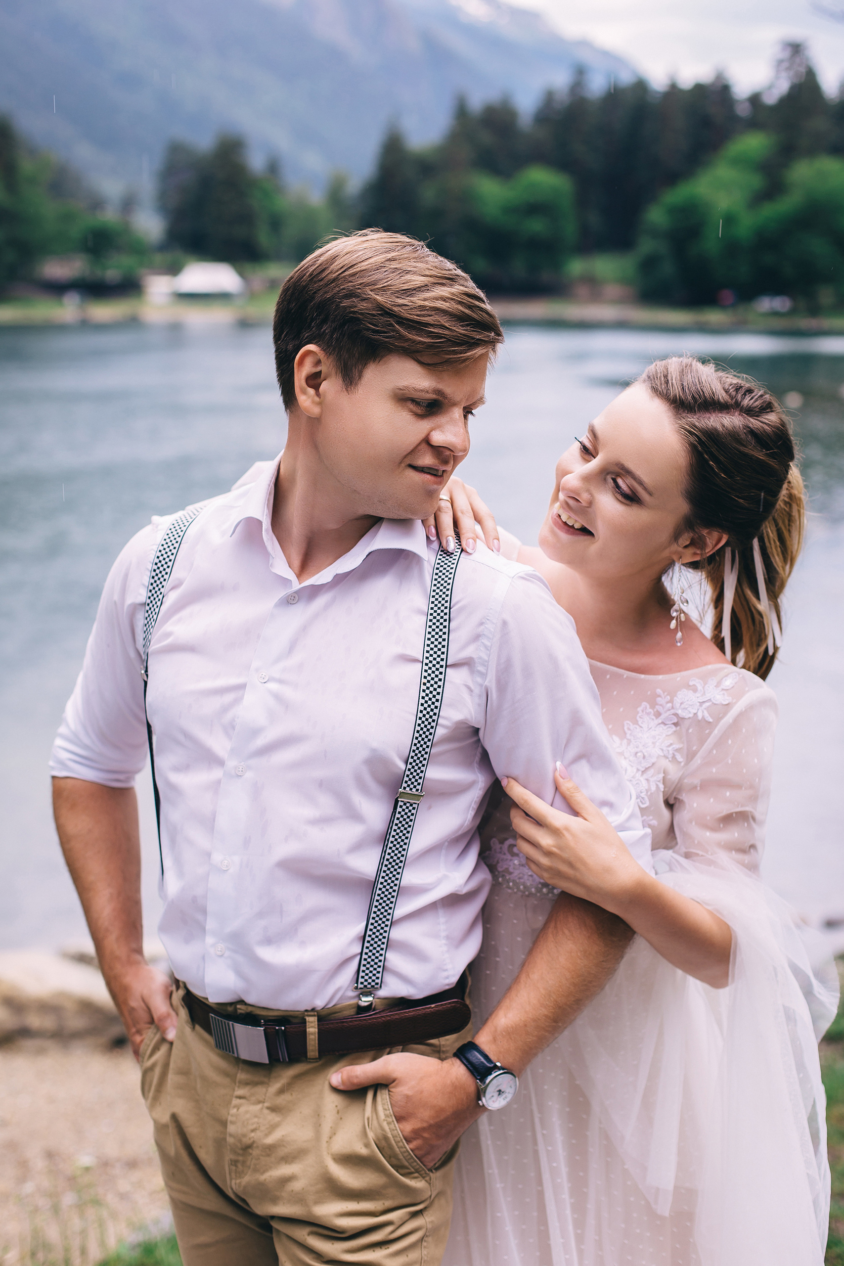 Алина и Сергей. Домбай. Свадебный фотограф и видеограф Когай Дмитрий и Юлия