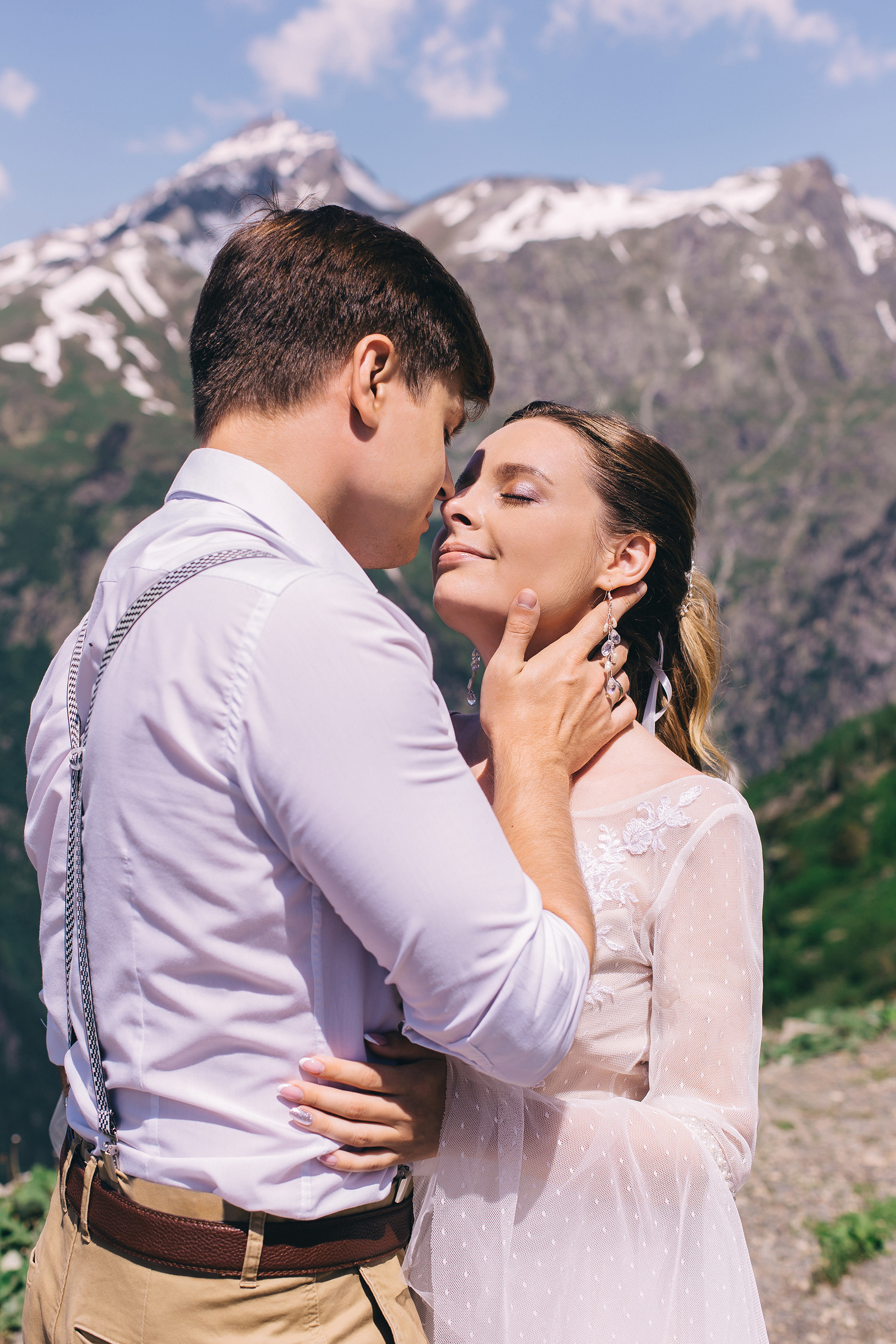 Алина и Сергей. Домбай. Свадебный фотограф и видеограф Когай Дмитрий и Юлия