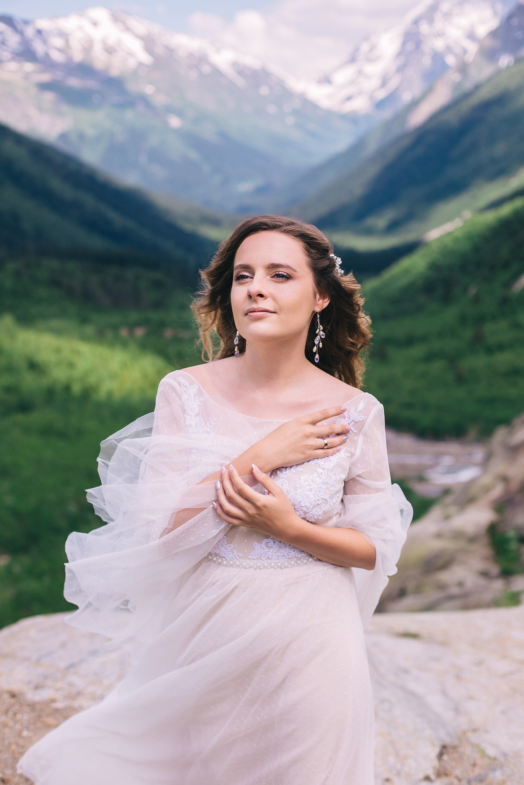 Алина и Сергей. Домбай. Свадебный фотограф и видеограф Когай Дмитрий и Юлия