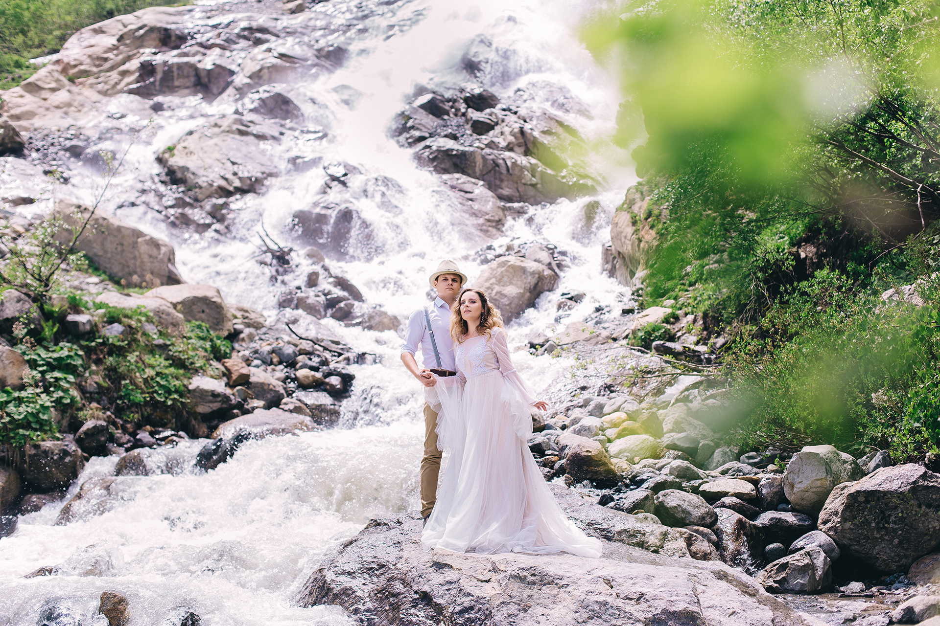 Алина и Сергей. Домбай. Свадебный фотограф и видеограф Когай Дмитрий и Юлия