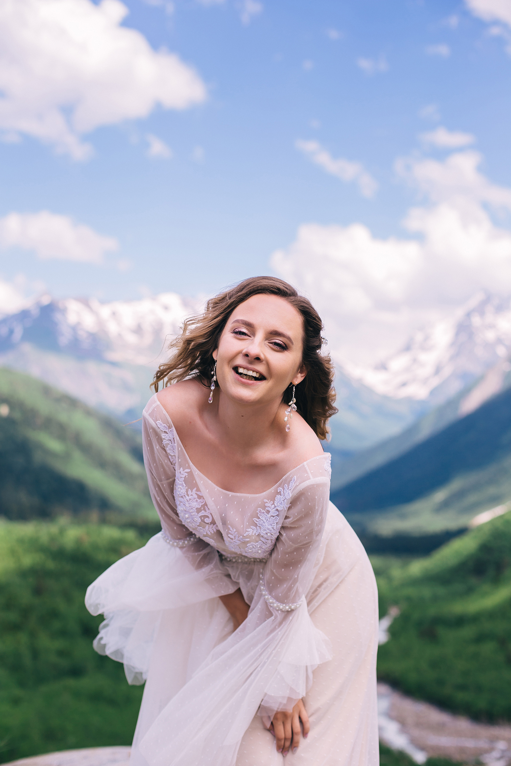 Алина и Сергей. Домбай. Свадебный фотограф и видеограф Когай Дмитрий и Юлия