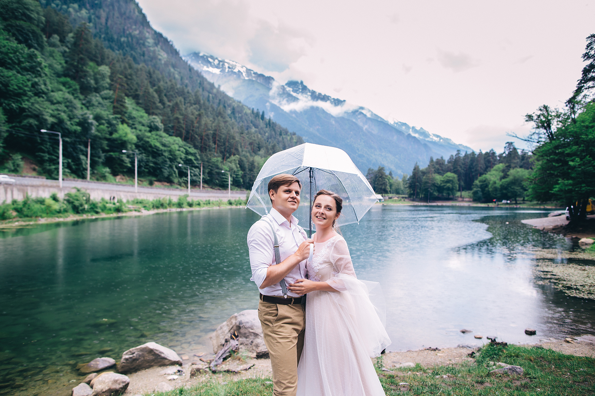 Алина и Сергей. Домбай. Свадебный фотограф и видеограф Когай Дмитрий и Юлия