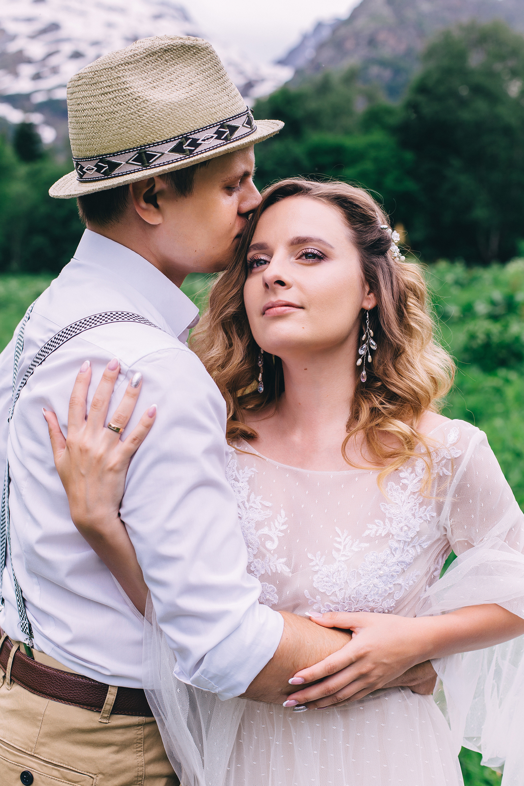 Алина и Сергей. Домбай. Свадебный фотограф и видеограф Когай Дмитрий и Юлия
