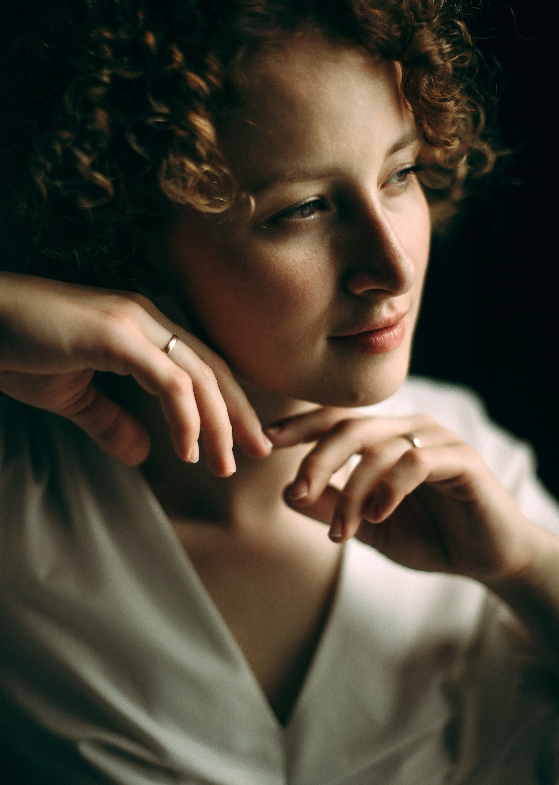 Женский портрет художественный. Детский и семейный фотограф Татьяна Рыбалко. Фотосессии у вас дома