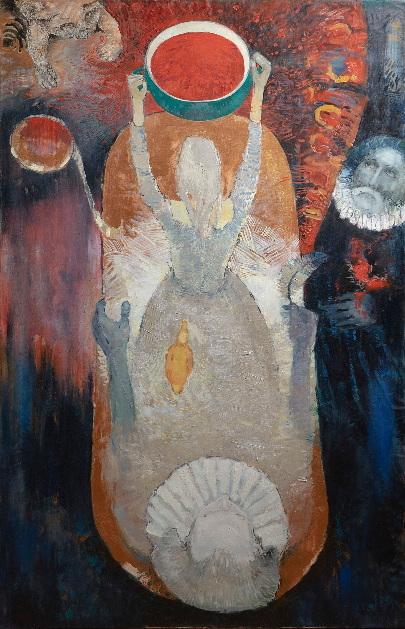 2021. Paintings by the artist Sergey Ratchin