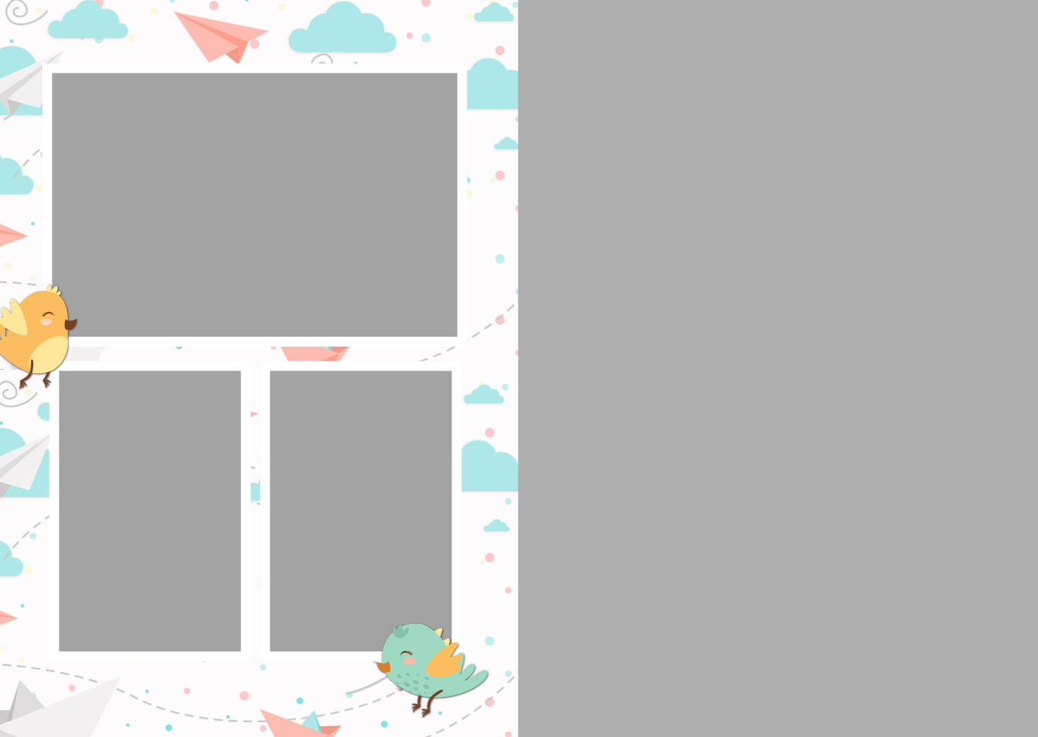 «Шарики» альбом для ДС. Детский, семейный фотограф в Южно-Сахалинске, Невельске и Холмске