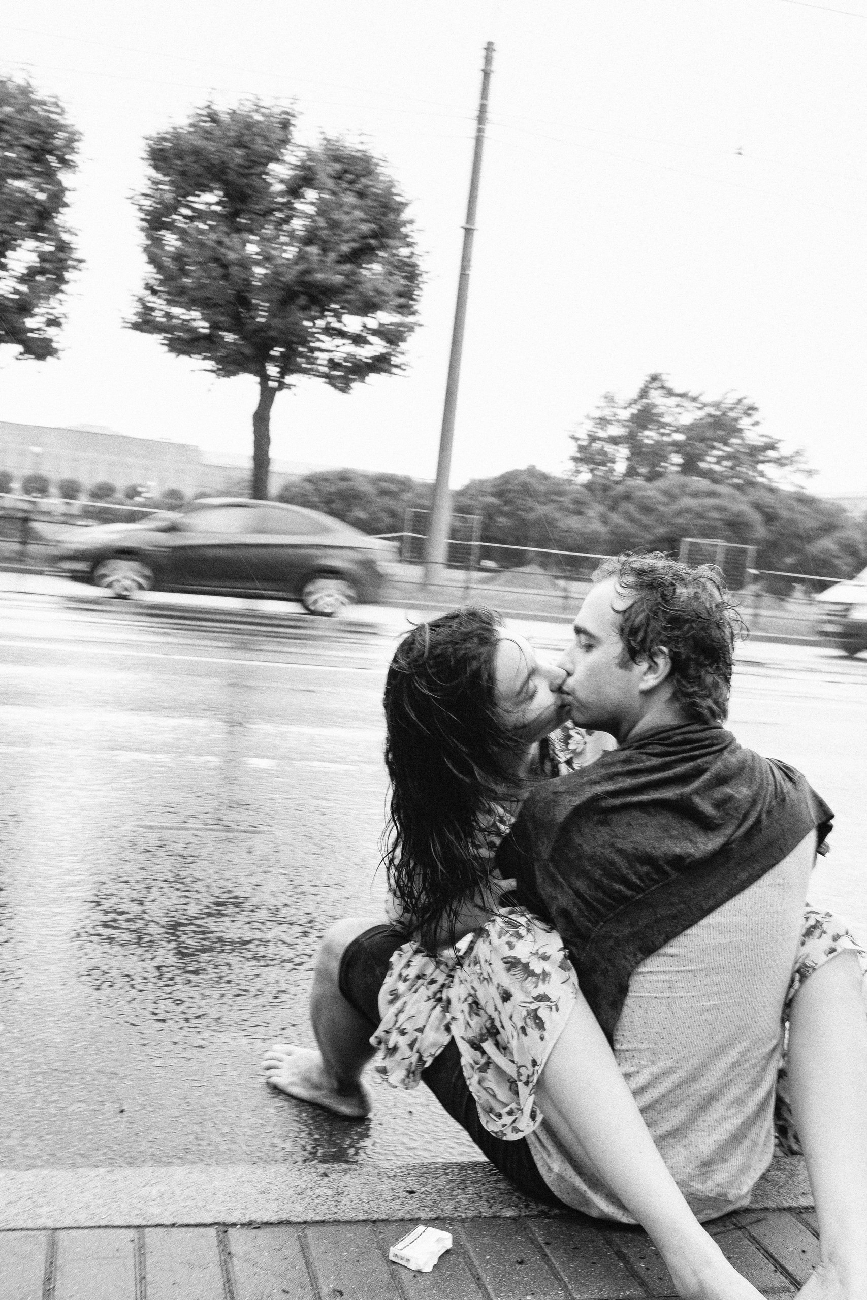 фото под дождем Вера Пьянцева