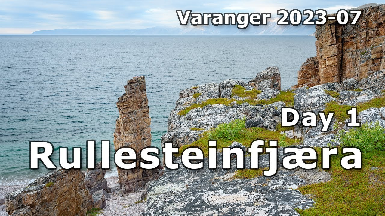 Пляж Круглых Камней. Северные Ночи