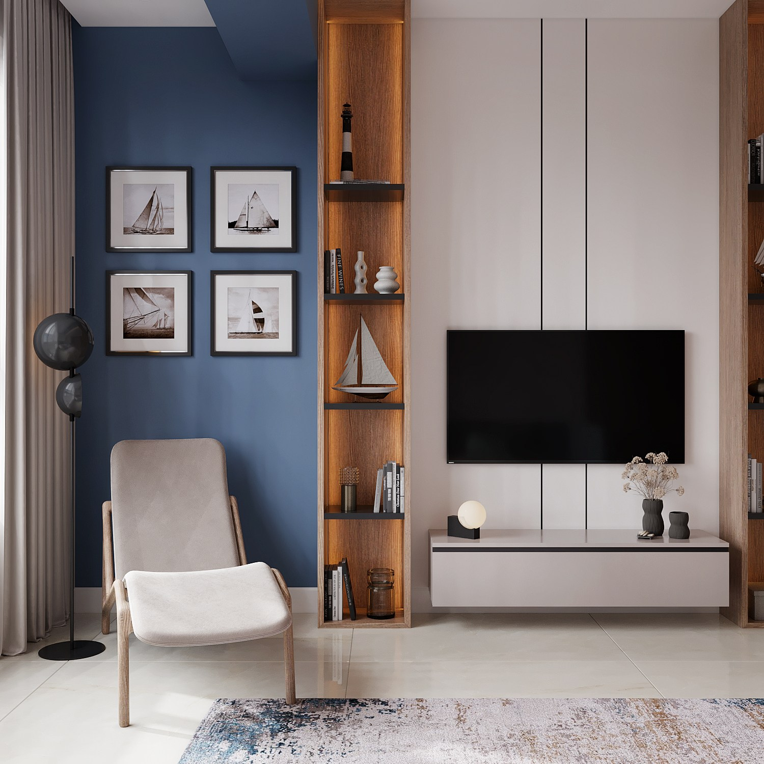 ЖК Сити парк 5. Дизайн интерьера в Москве