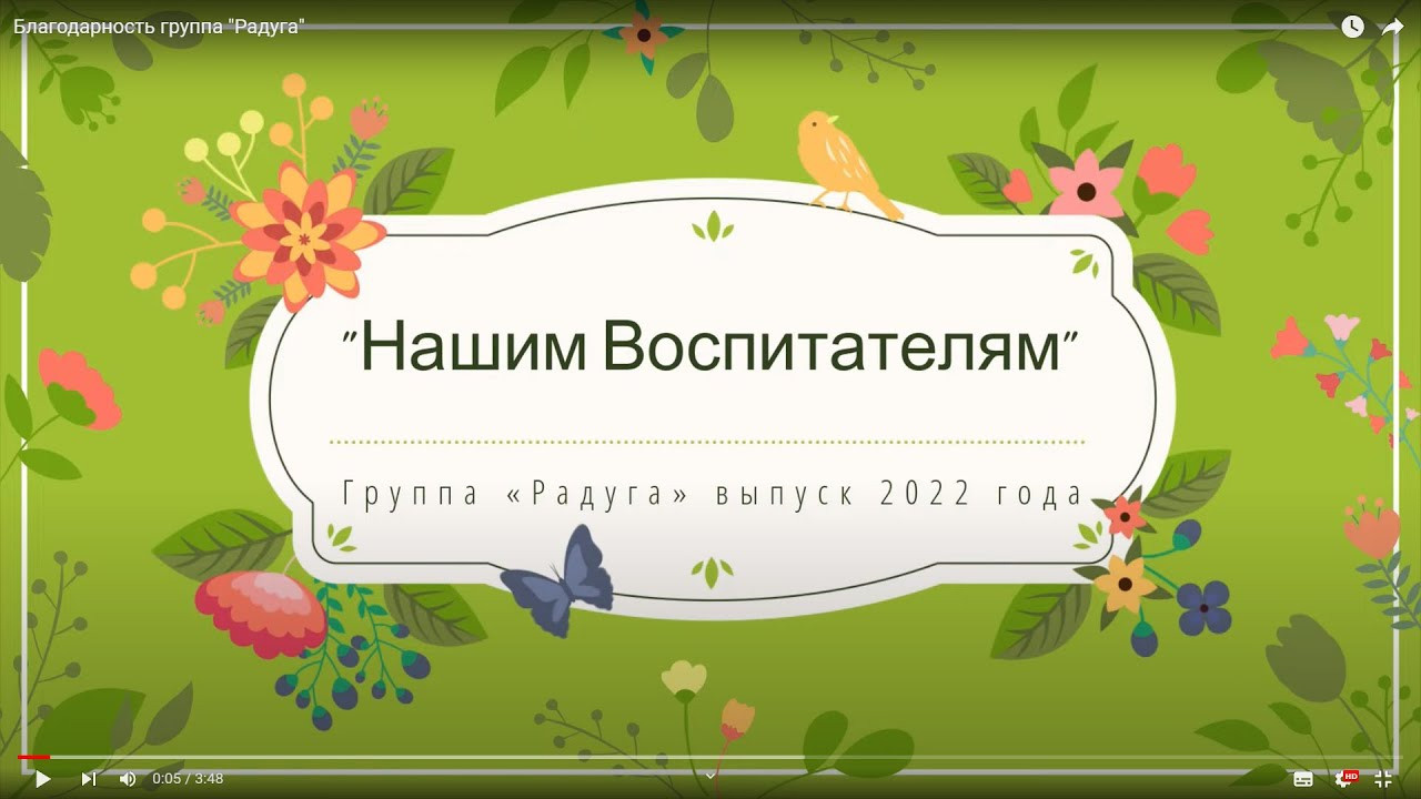 Видеосъёмка «Один день в детском саду». Профессиональная фото и видеосъемка. Москва
