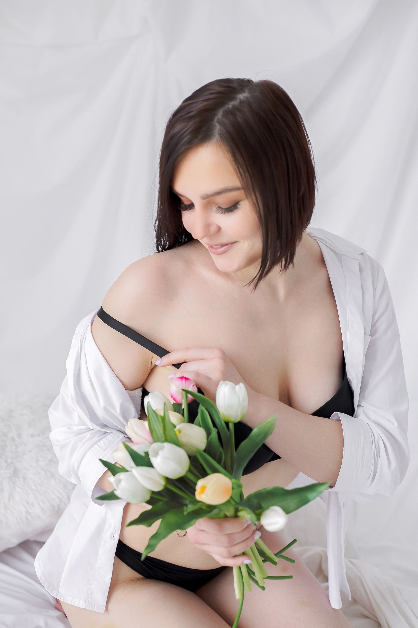 Фотограф новорожденных, фотосессия крещения г. Санкт-Петербург Олеся Л