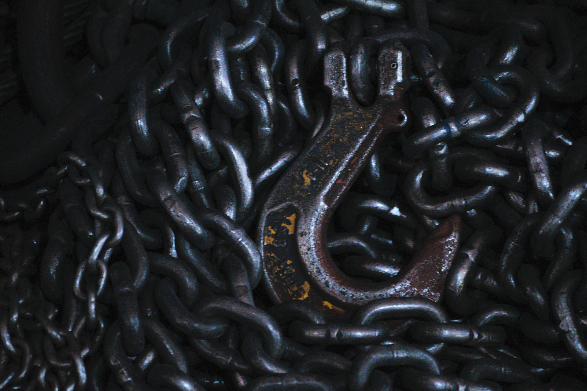 Фото производства, завода. Цепь с крюком Индастриал. Новосибирск