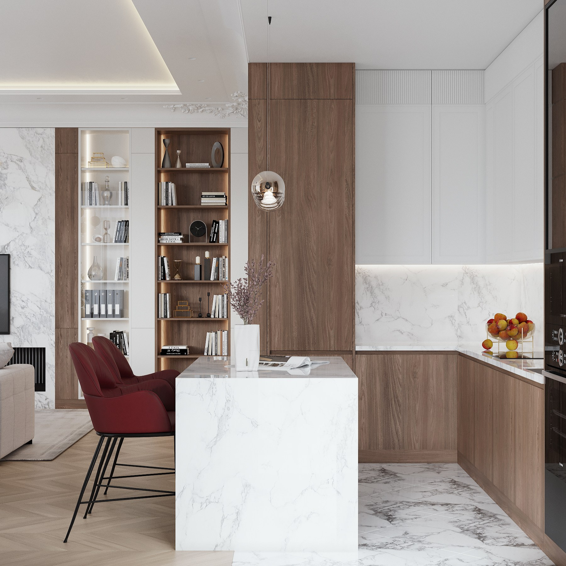 ЖК Лаврушенский. Дизайн интерьера в Москве