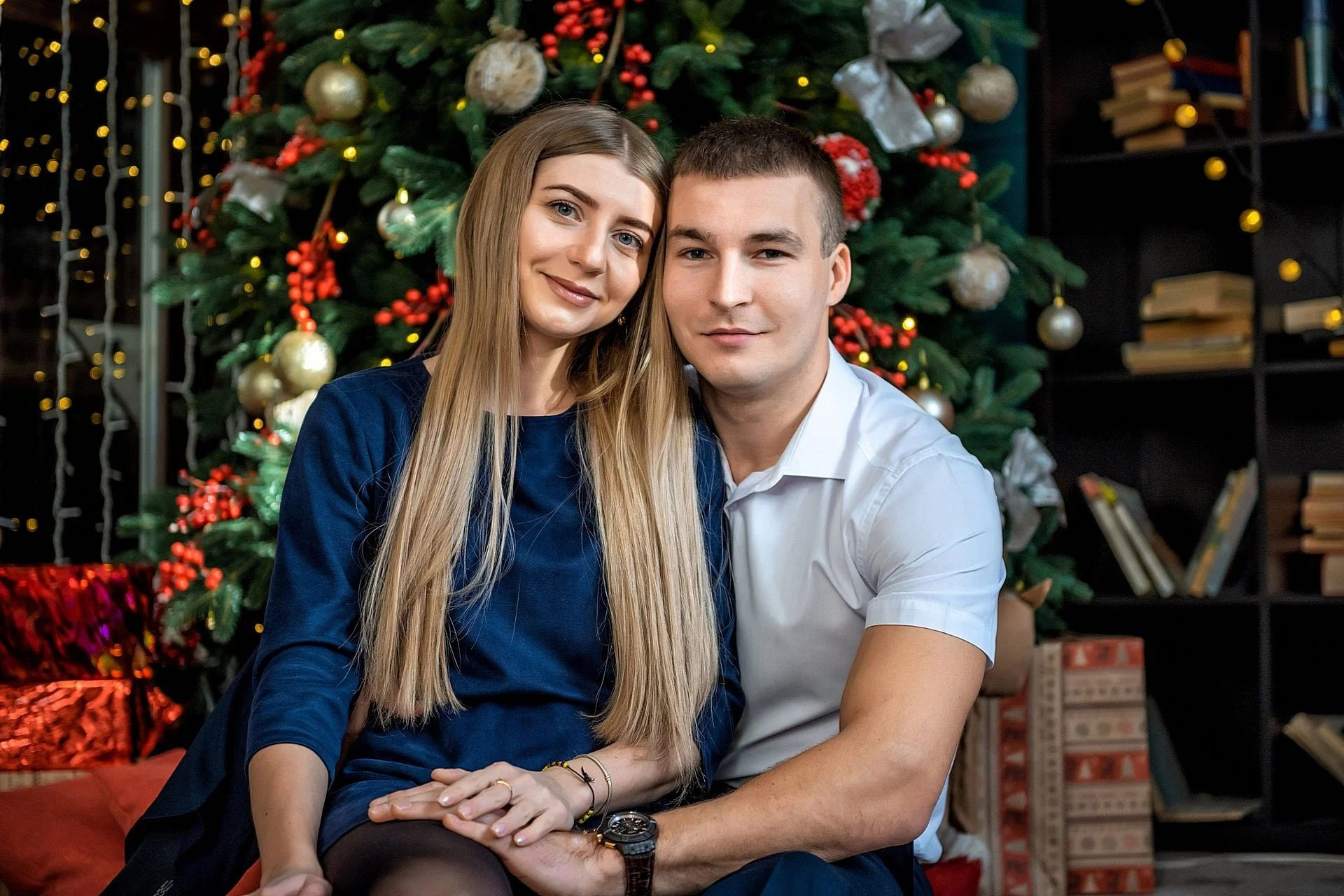 Новогодняя фотосессия для пар: создайте волшебные воспоминания вместе!