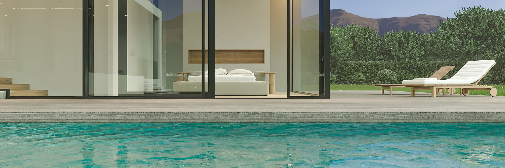 HOUSES, Мерано, Италия. 3D визуализация интерьера и архитектурной среды