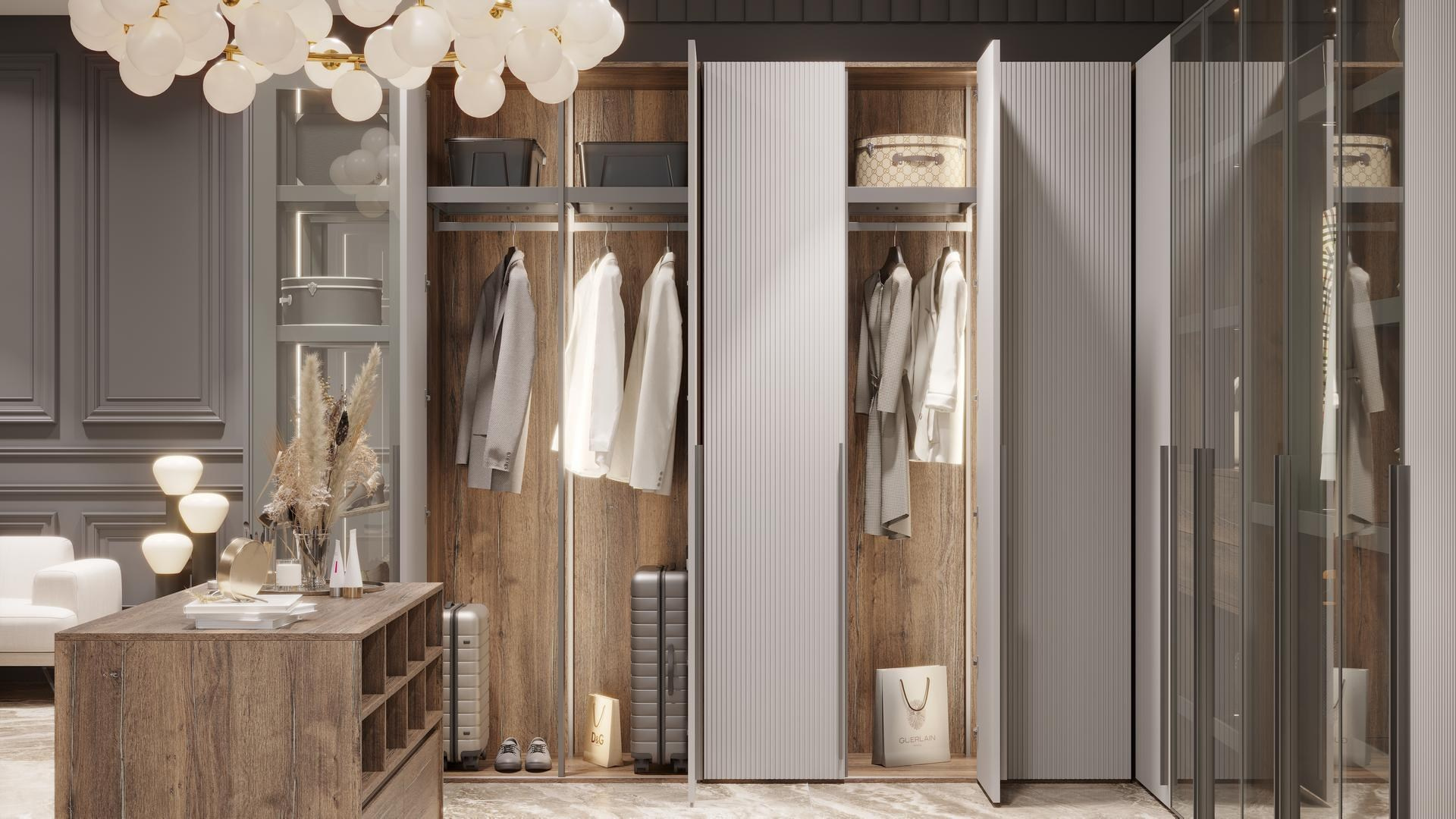 Гардеробные системы MGS мебель. MGS мебель в Ростове-на-Дону. Высочайшее качество исполнения. Инновационные и классические материалы. MGS mebel Ростов