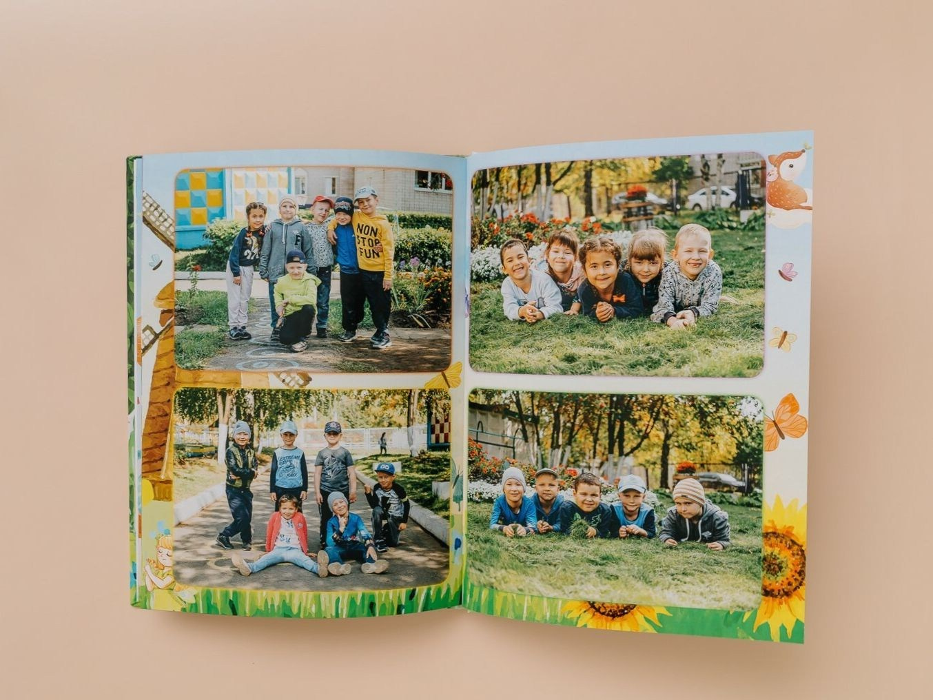 Выпускные альбомы детского сада. Фотограф Николай Селуков