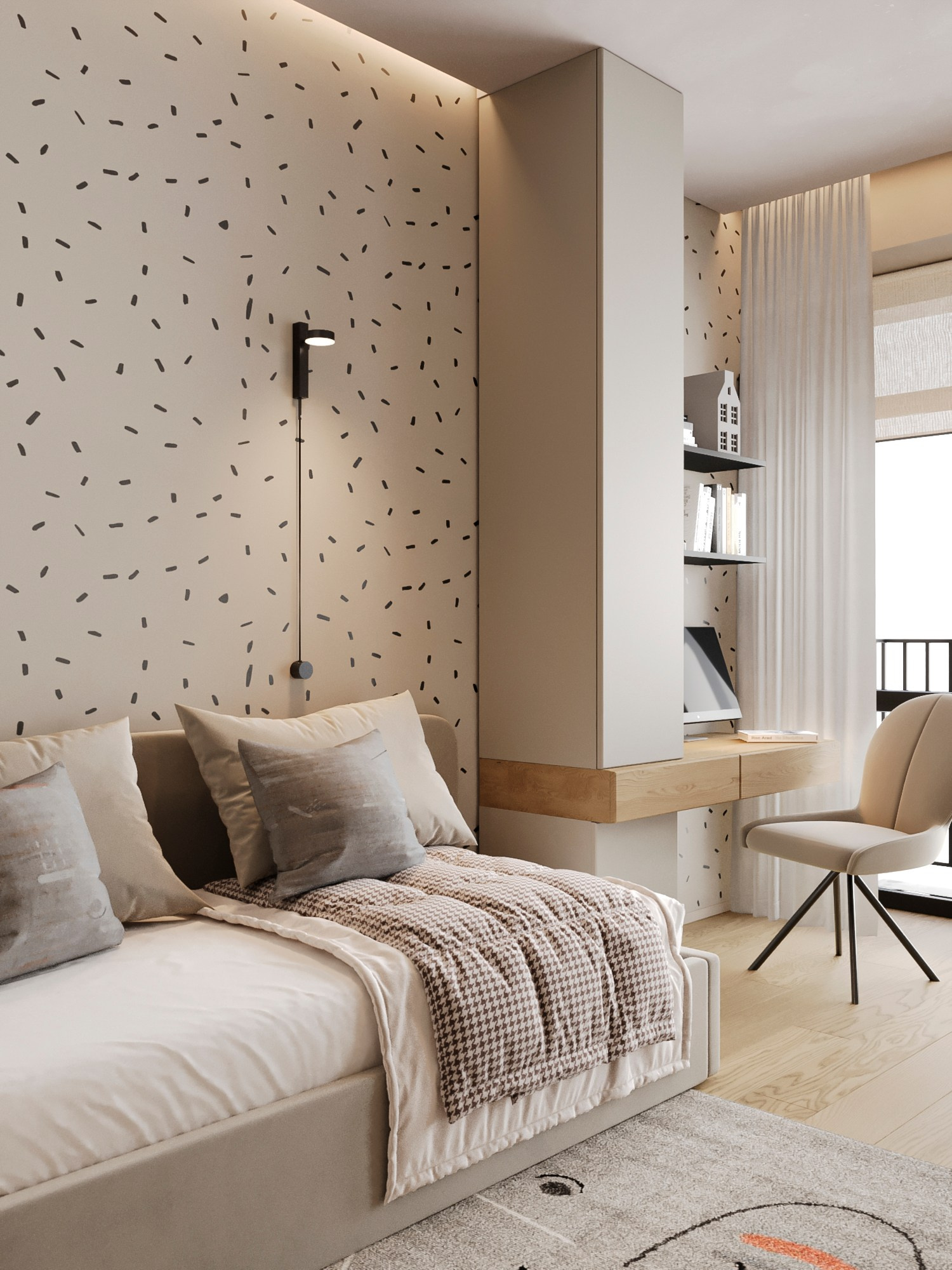 Кабинет (будущая детская). Главная