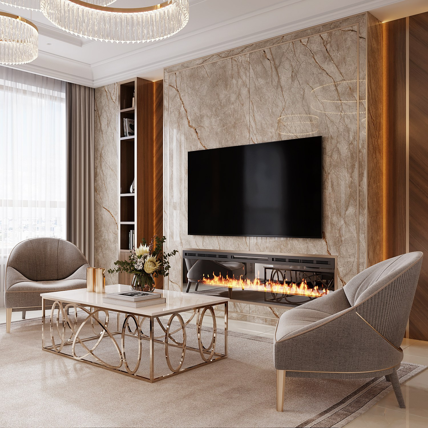 ЖК Сити парк 5. Дизайн интерьера в Москве