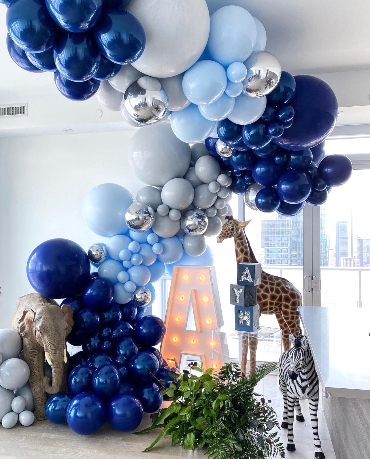 шарики на день рождения мальчику