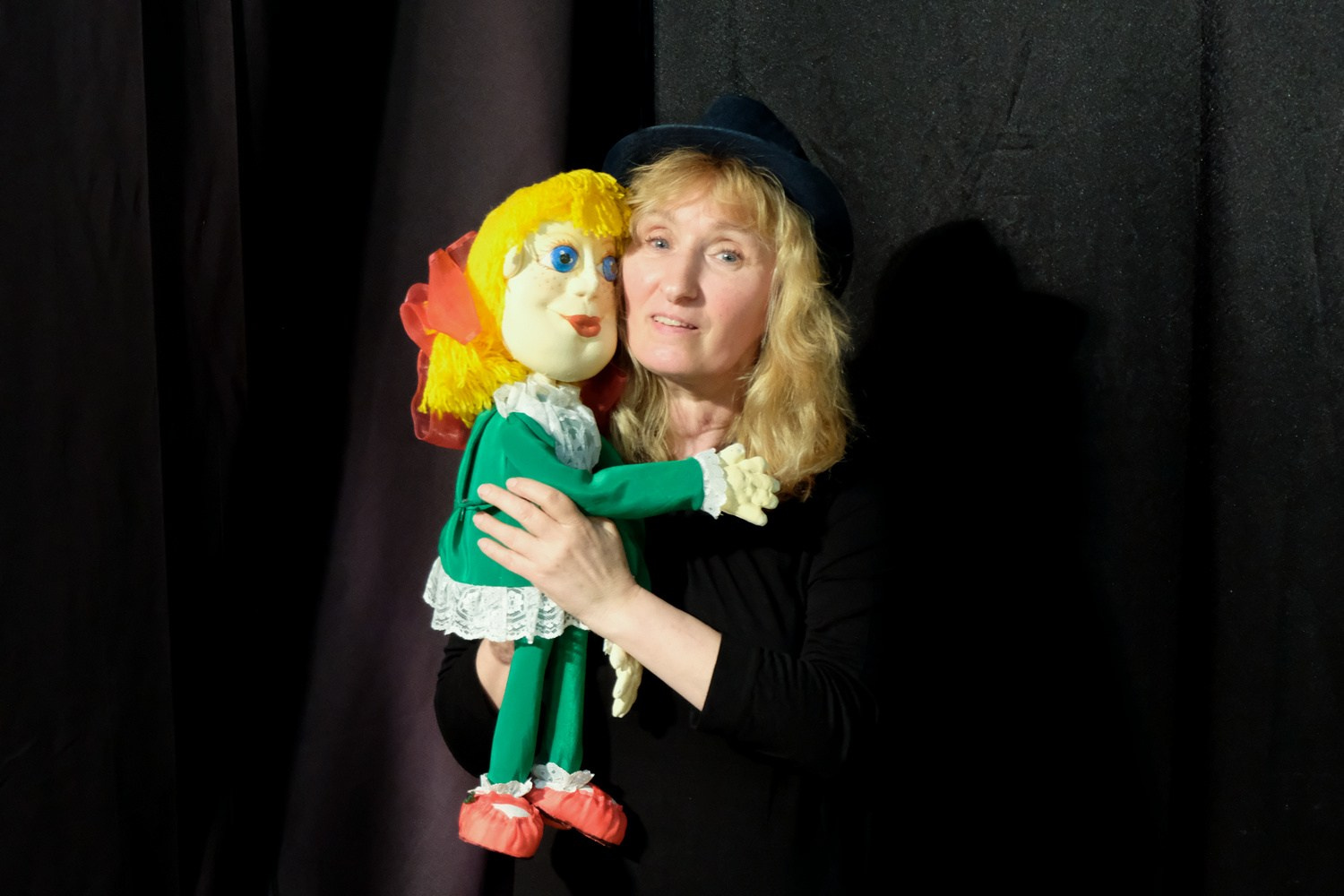 Бибигон, Сказки с Люсей Вороной, театр кукол, Елена Степанова, Ольга Останина, Дом Шрёдера, куда пойти с ребёнком спб