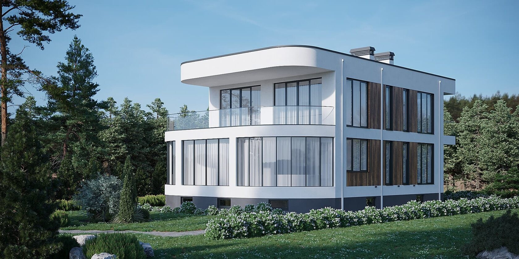 Экстерьеры домов