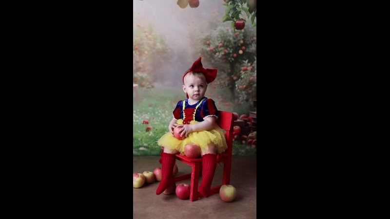 Анечка, 1 годик. Фотограф новорожденных в Новокузнецке Анна Горошникова