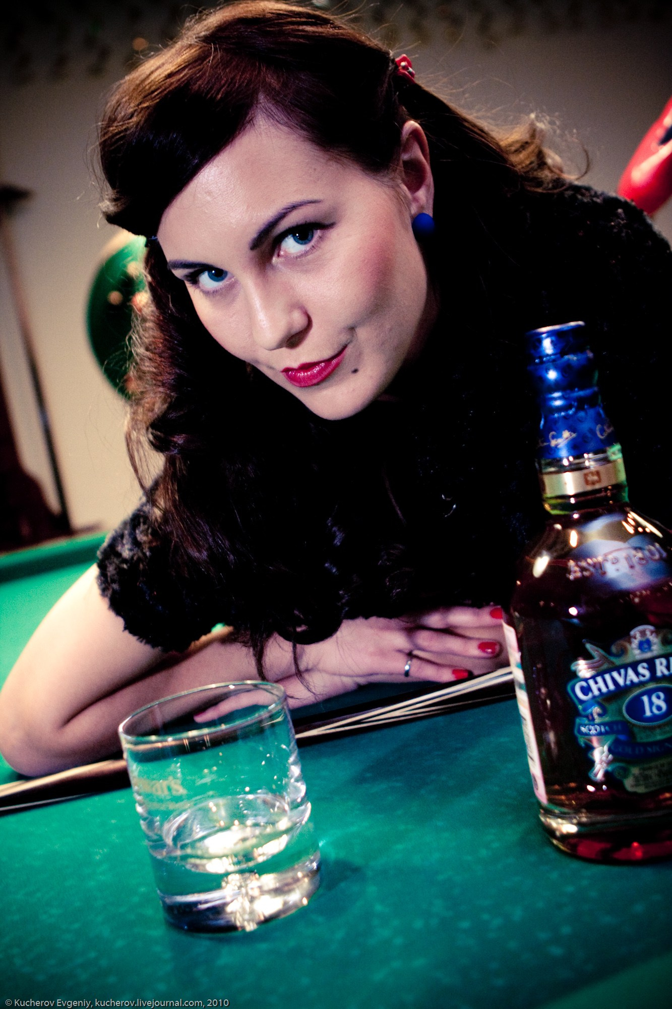 Лена. Бильярд. Кучеров Евгений. Фотограф