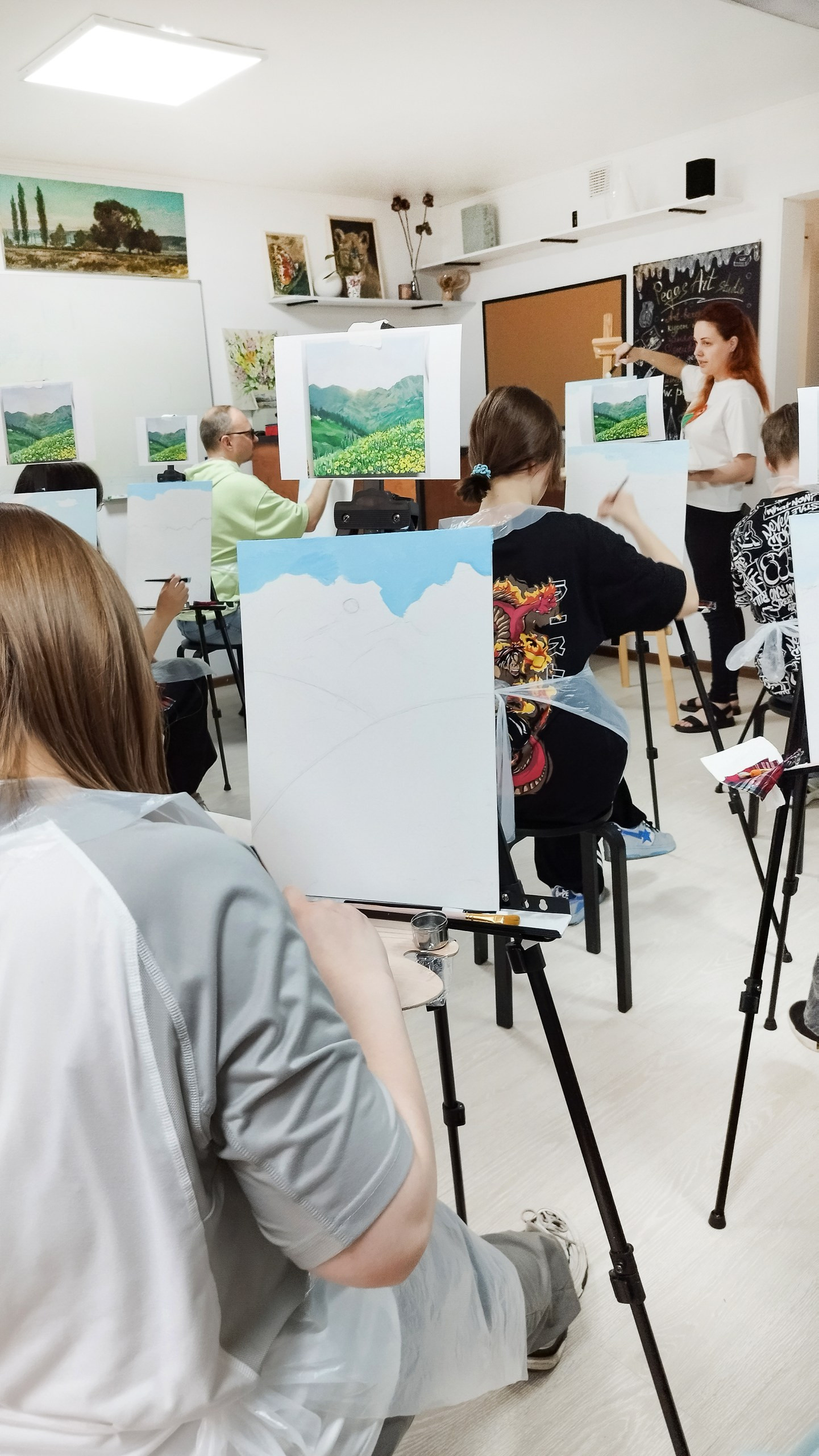 идеи для семейных занятий графикой