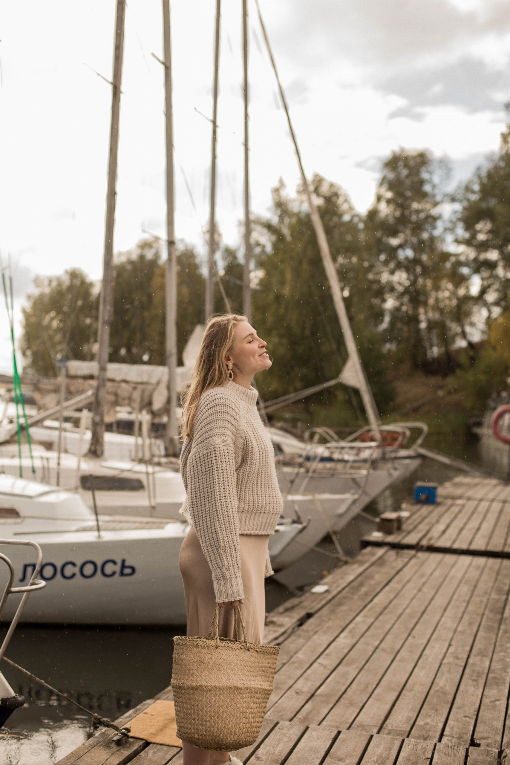 Лера и Давид — фотопрогулка в яхтклубе