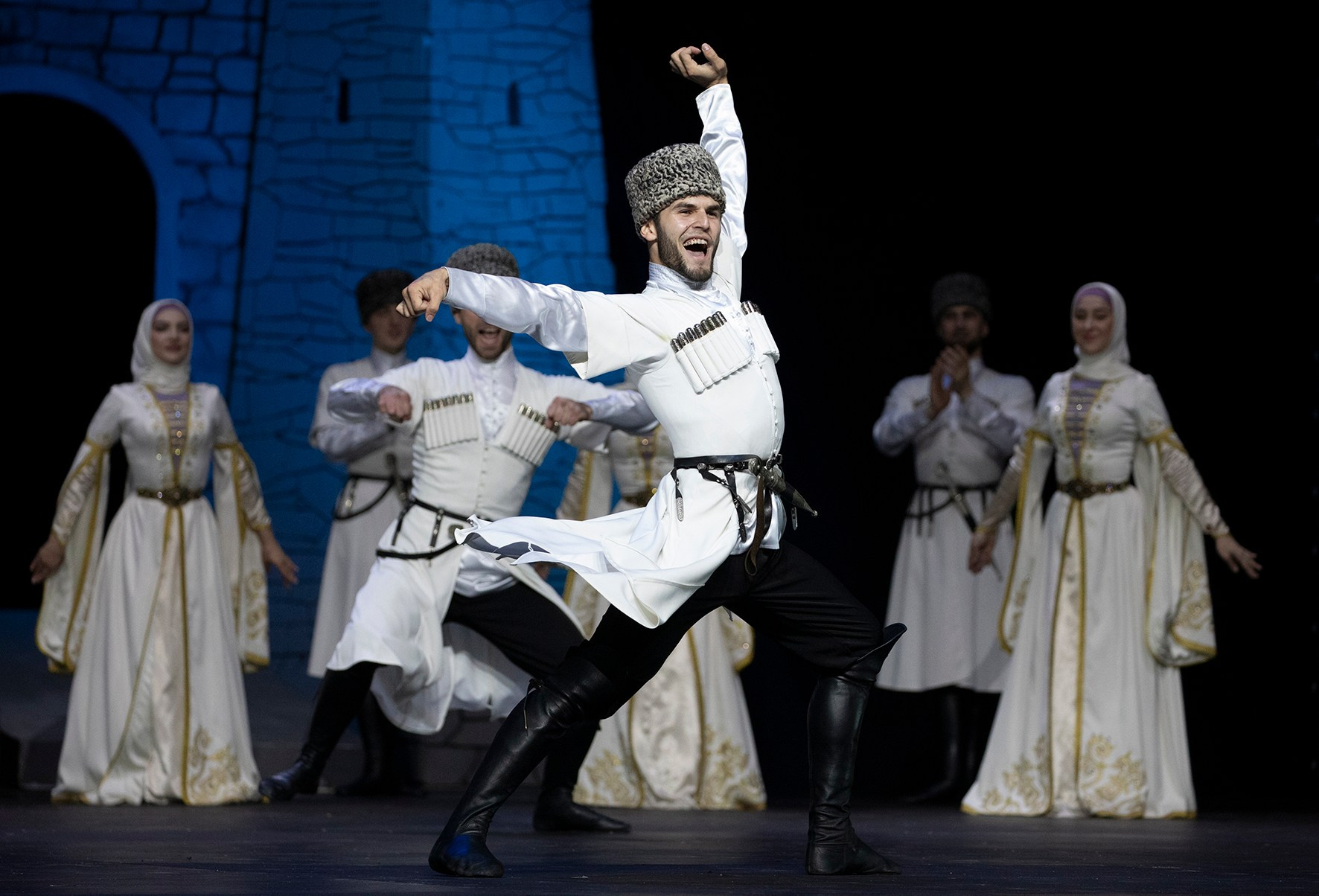 Кавказские национальные танцы. Фотосъемка танцевальных коллективов