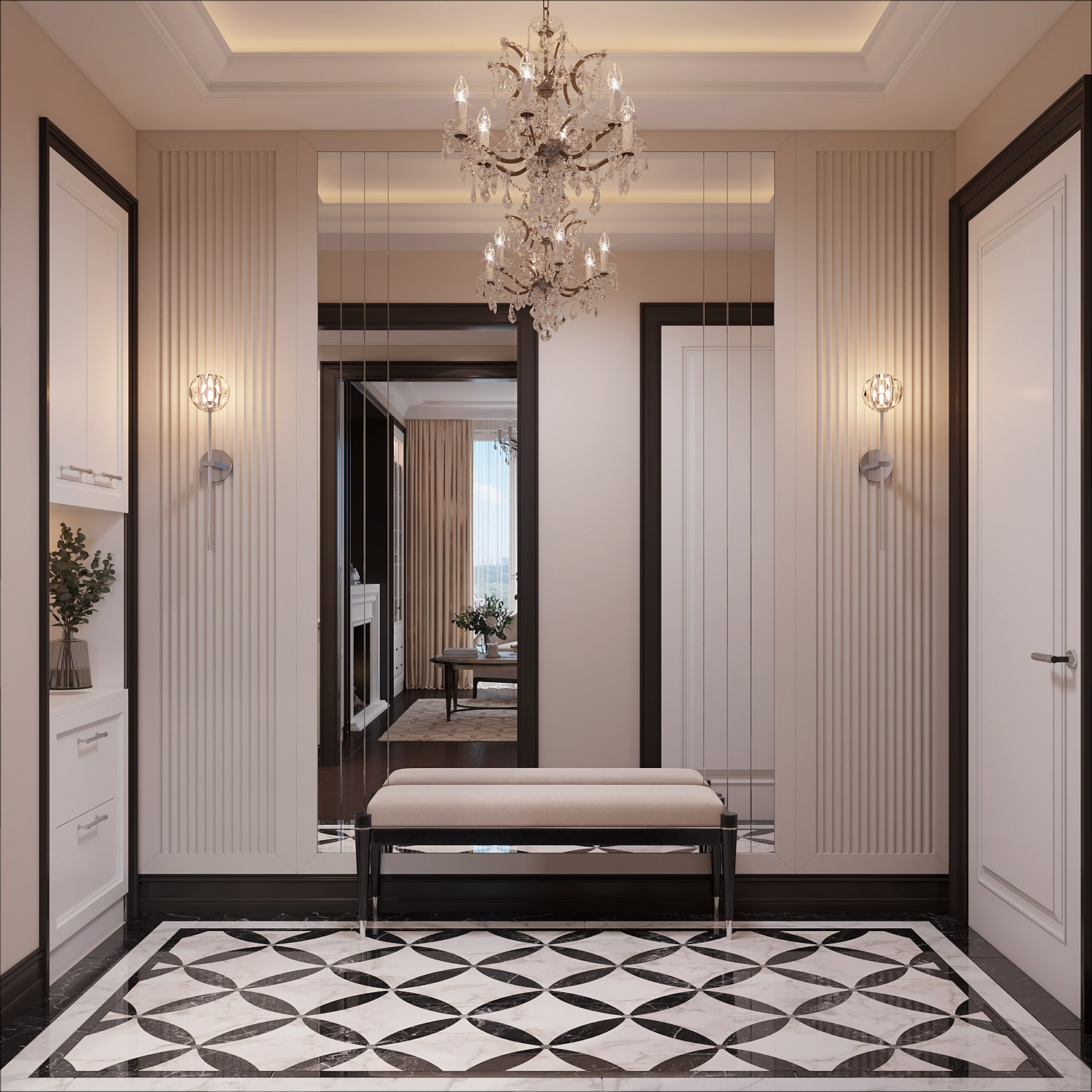 Квартира в стиле Ralph Lauren. Дизайн интерьера в Москве