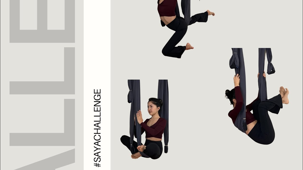 #sayachallenge. Преподаю и провожу обучение по флай йоге