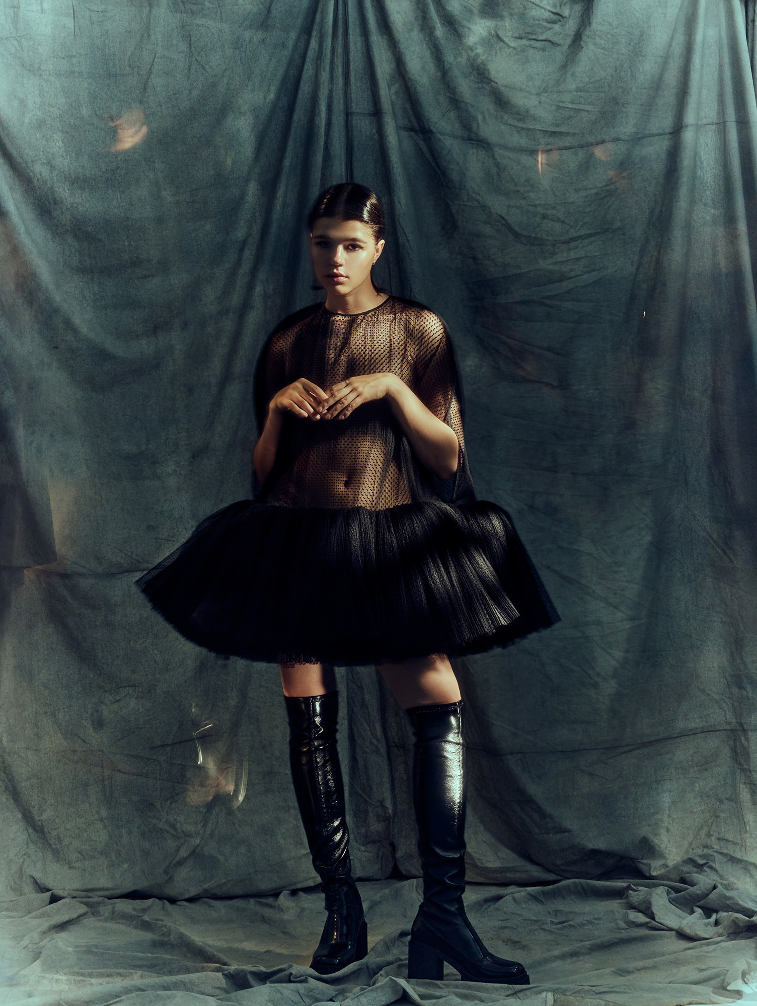 FOR OKKO & MARIE CLAIRE 2023. Advertising, fashion photographer Dima Cube Moscow, Europe