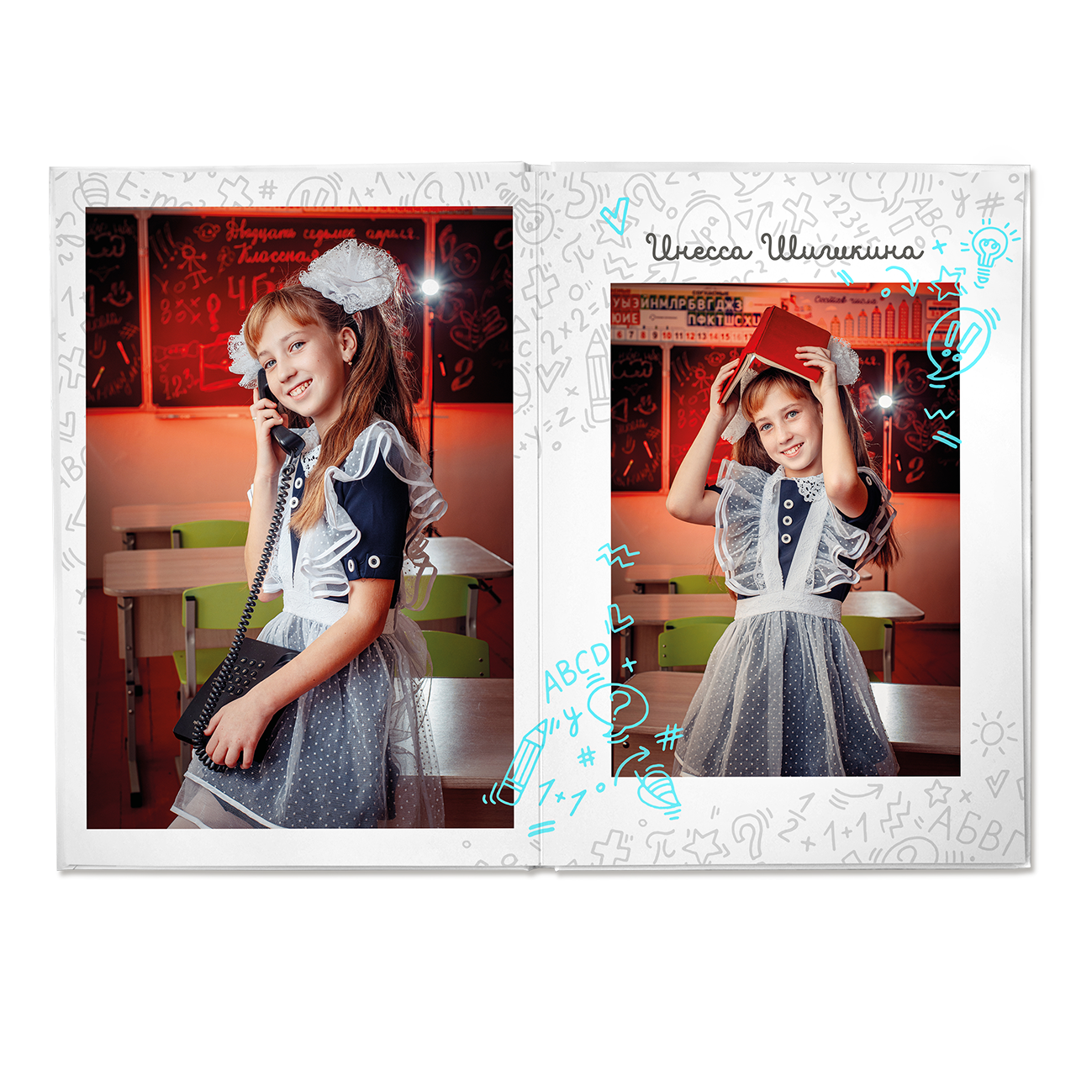 Заказать выпускной альбом или школьную фотосессию в Улан-удэ и Кабанском районе: цена, образцы, отзывы. БумальБум Выпускные альбомы