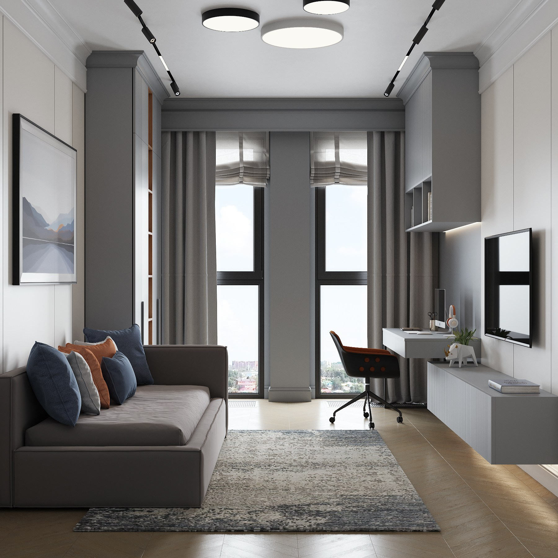 ЖК Зиларт 2. Дизайн интерьера в Москве