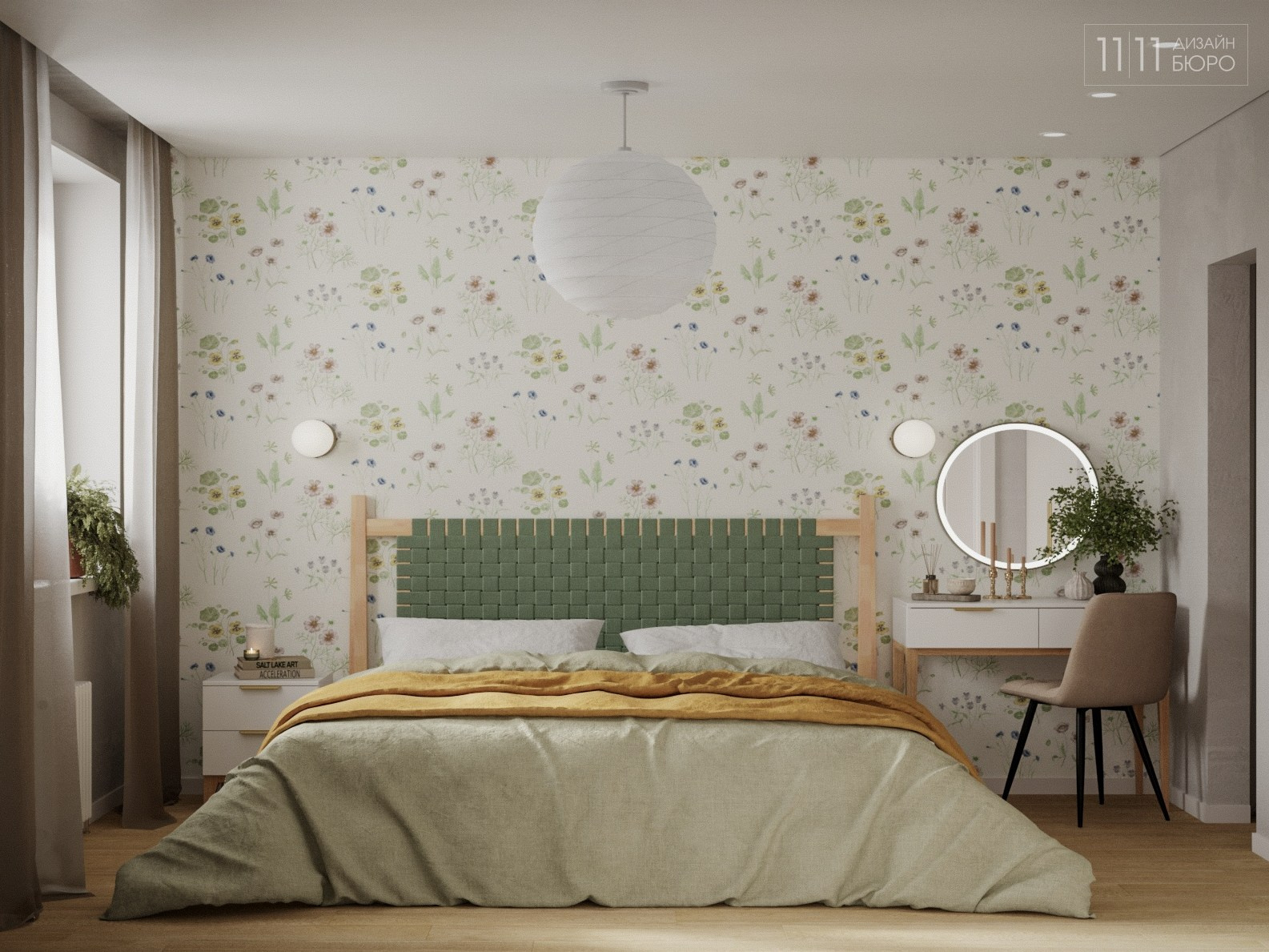 «Спокойная эклектика» — проект небольшой квартиры с яркой прихожей. Дизайн-бюро 11/11, дизайн интерьера с индивидуальным подходом во Владивостоке