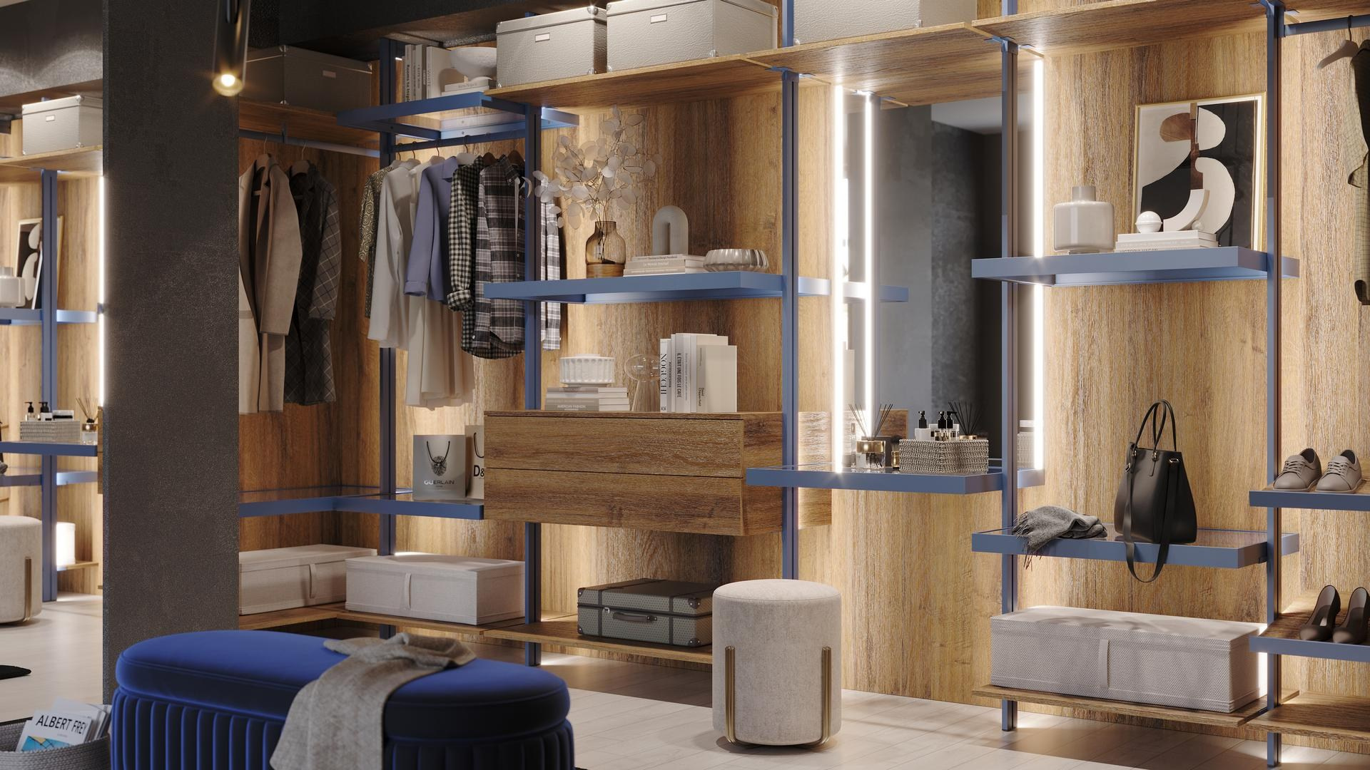 Гардеробные системы MGS мебель. MGS мебель в Ростове-на-Дону. Высочайшее качество исполнения. Инновационные и классические материалы. MGS mebel Ростов