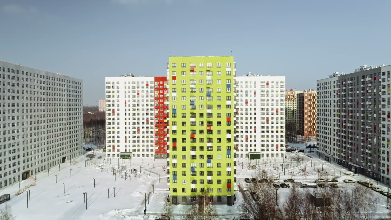 Ярославль. Ход строительства. Аэросъёмка в России