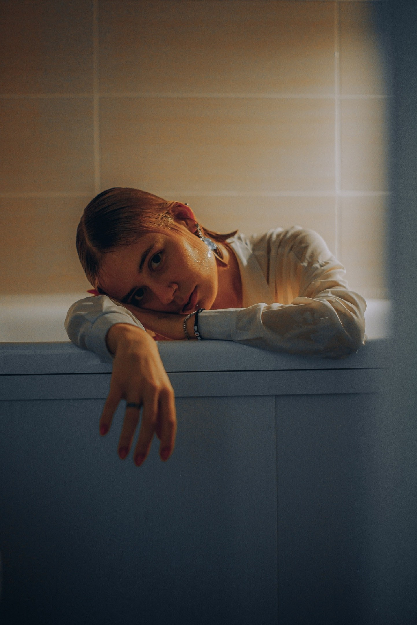 Создали фотографию в ванной