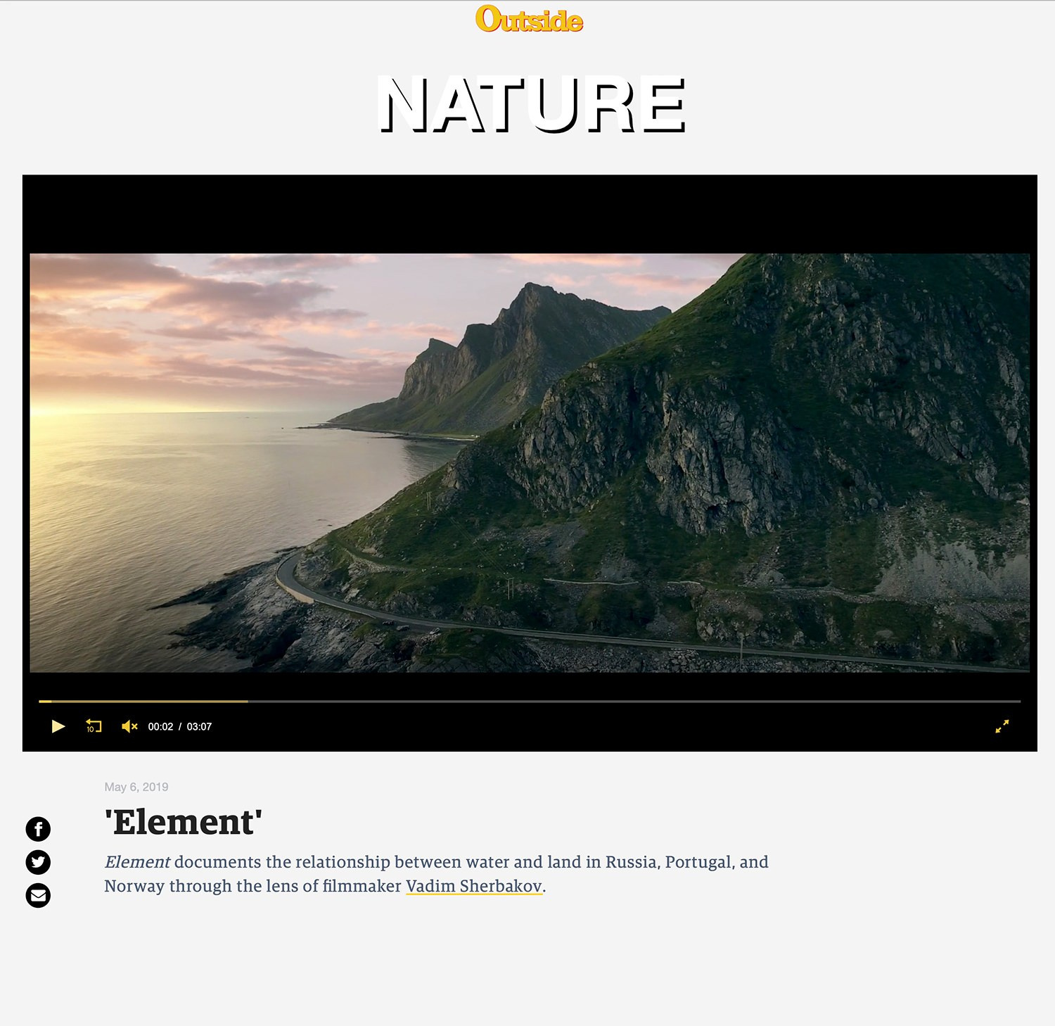 Press. Vadim Sherbakov Portfolio