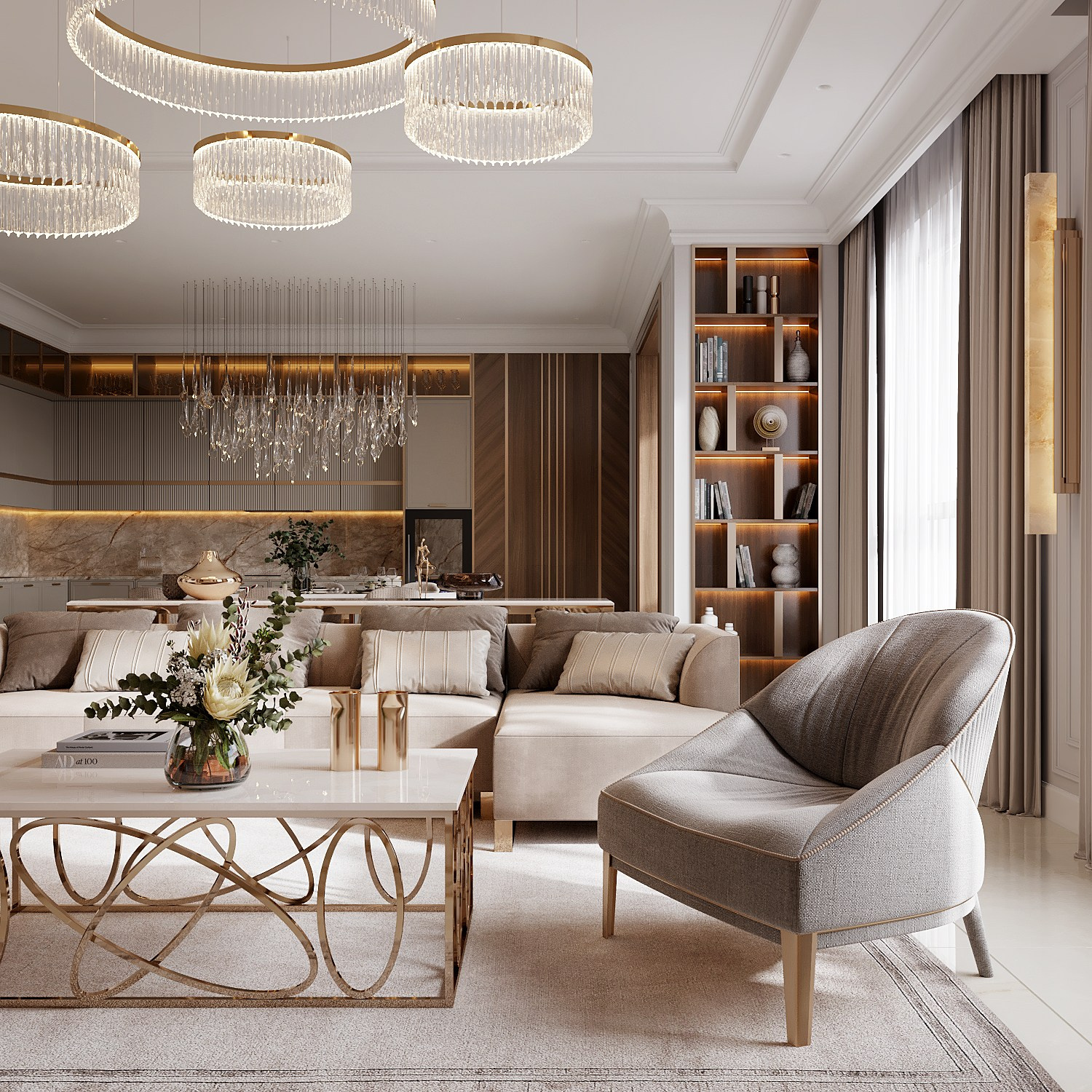 ЖК Сити парк 5. Дизайн интерьера в Москве